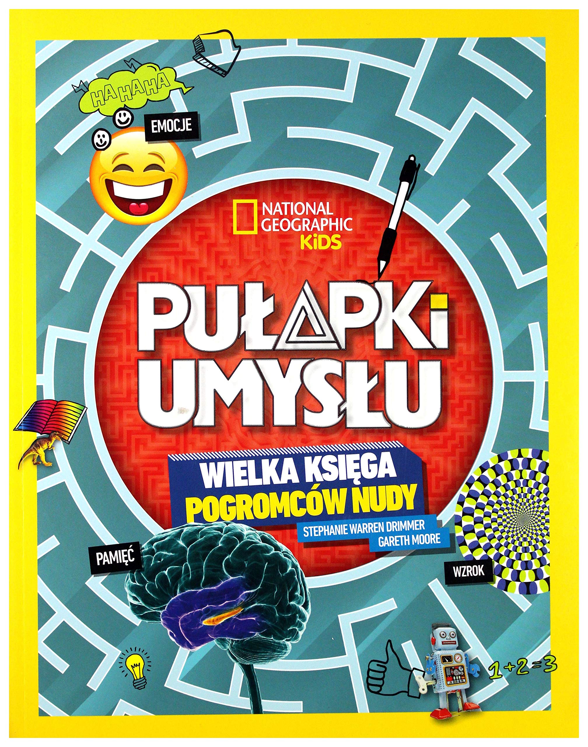National Geographic Kids. PuĹapki umysĹu - Gareth Moore book