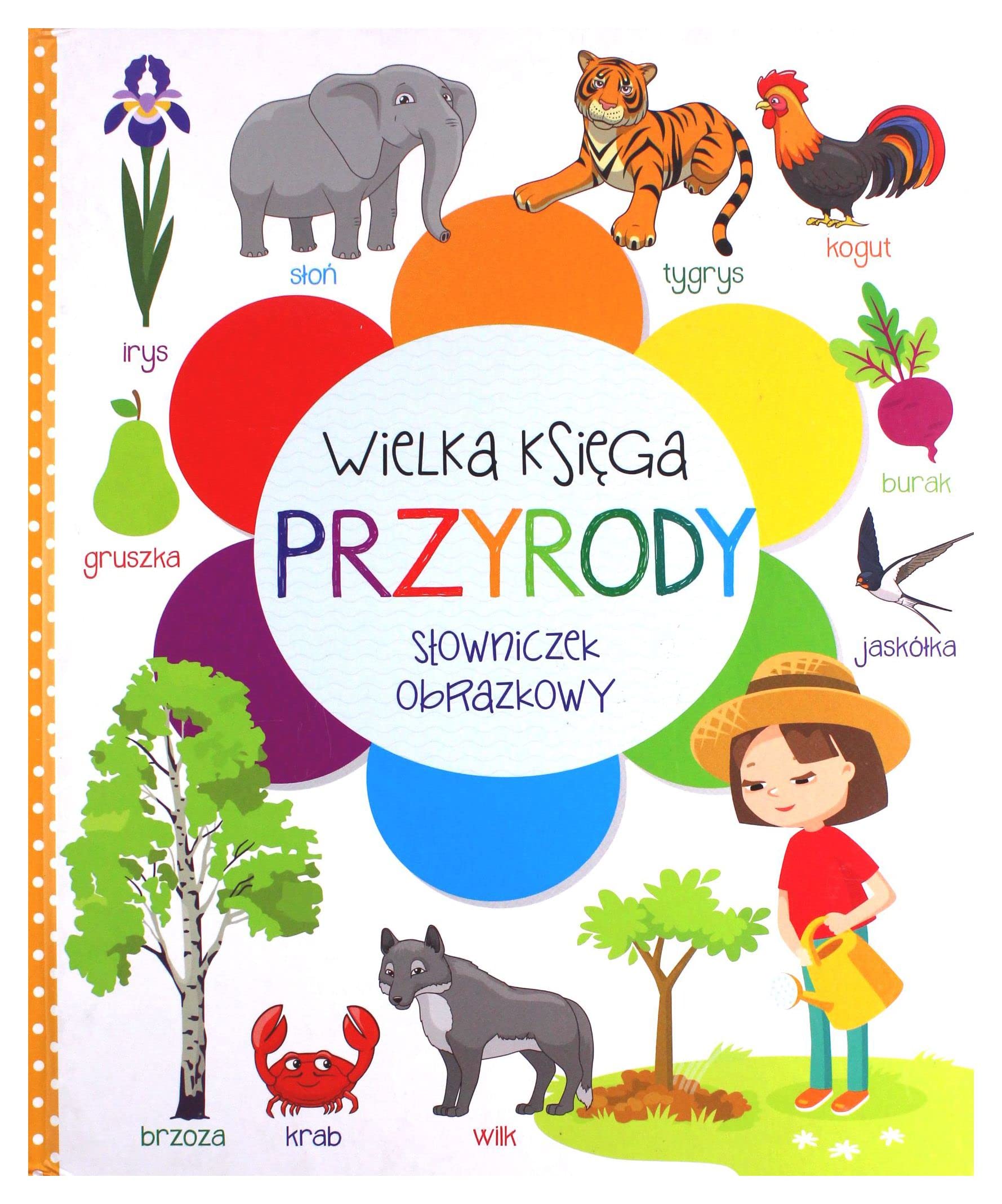 Wielka ksiÄga przyrody. SĹowniczek obrazkowy book