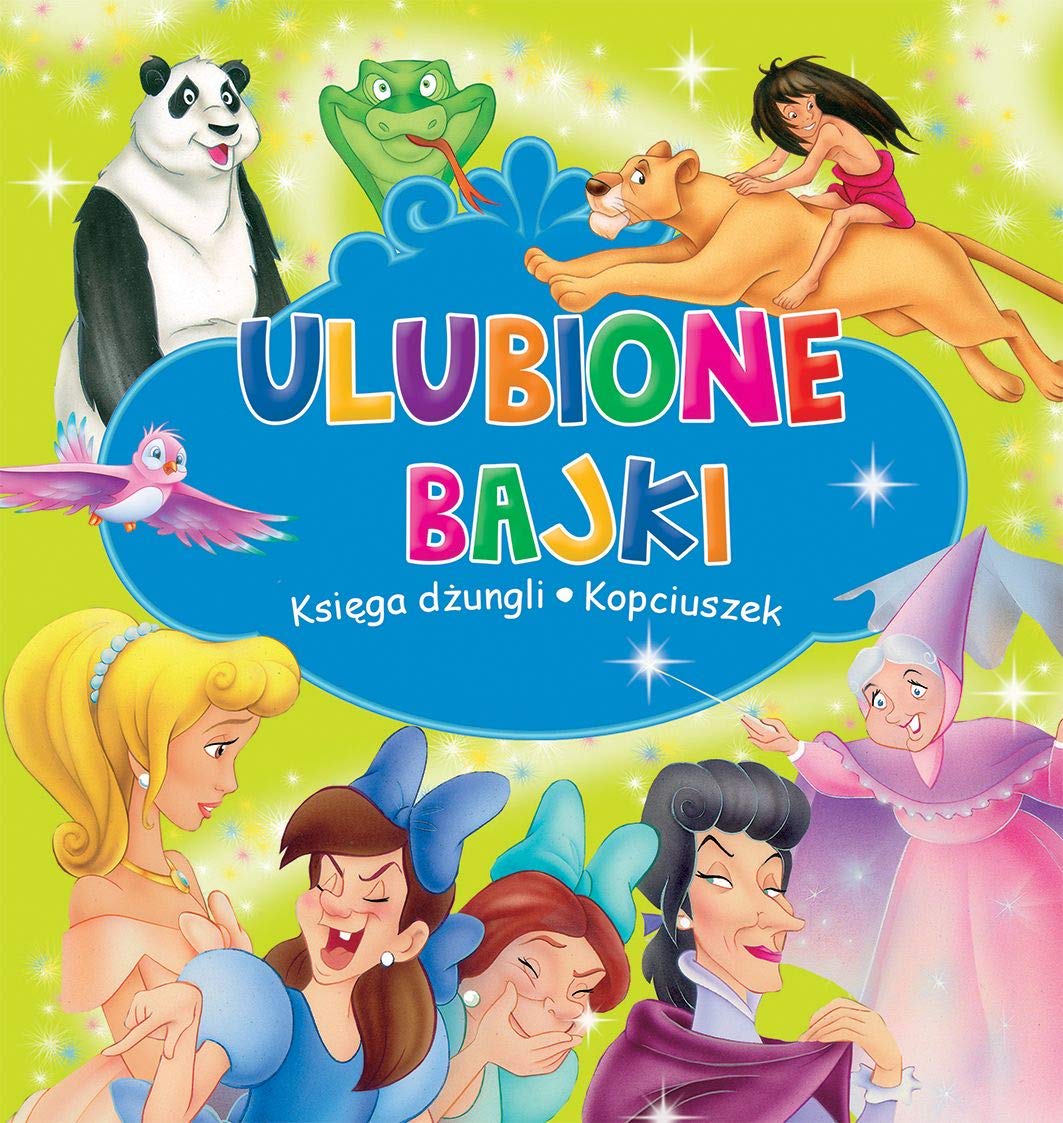 Ulubione Bajki: Księga dżungli i Kopciuszek book