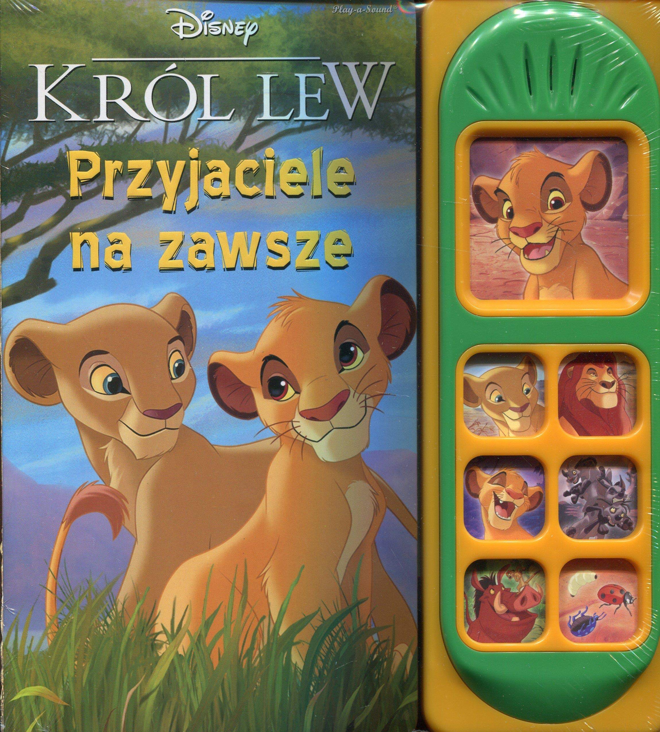 Disney Król Lew Przyjaciele na zawsze book