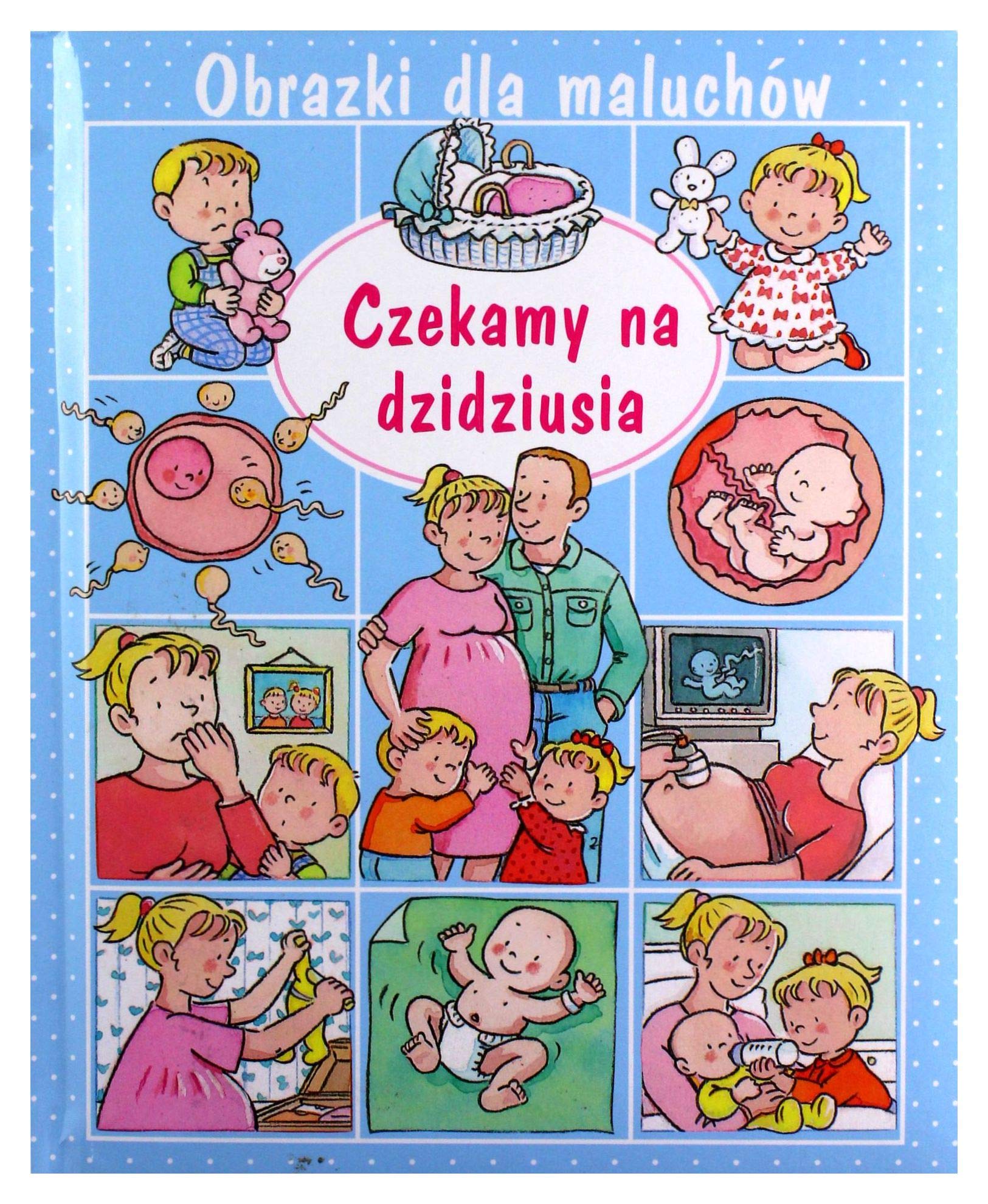 Obrazki dla maluchĂlw. Czekamy na dzidziusia - Emilie Beaumont, Sylvie Michelet book