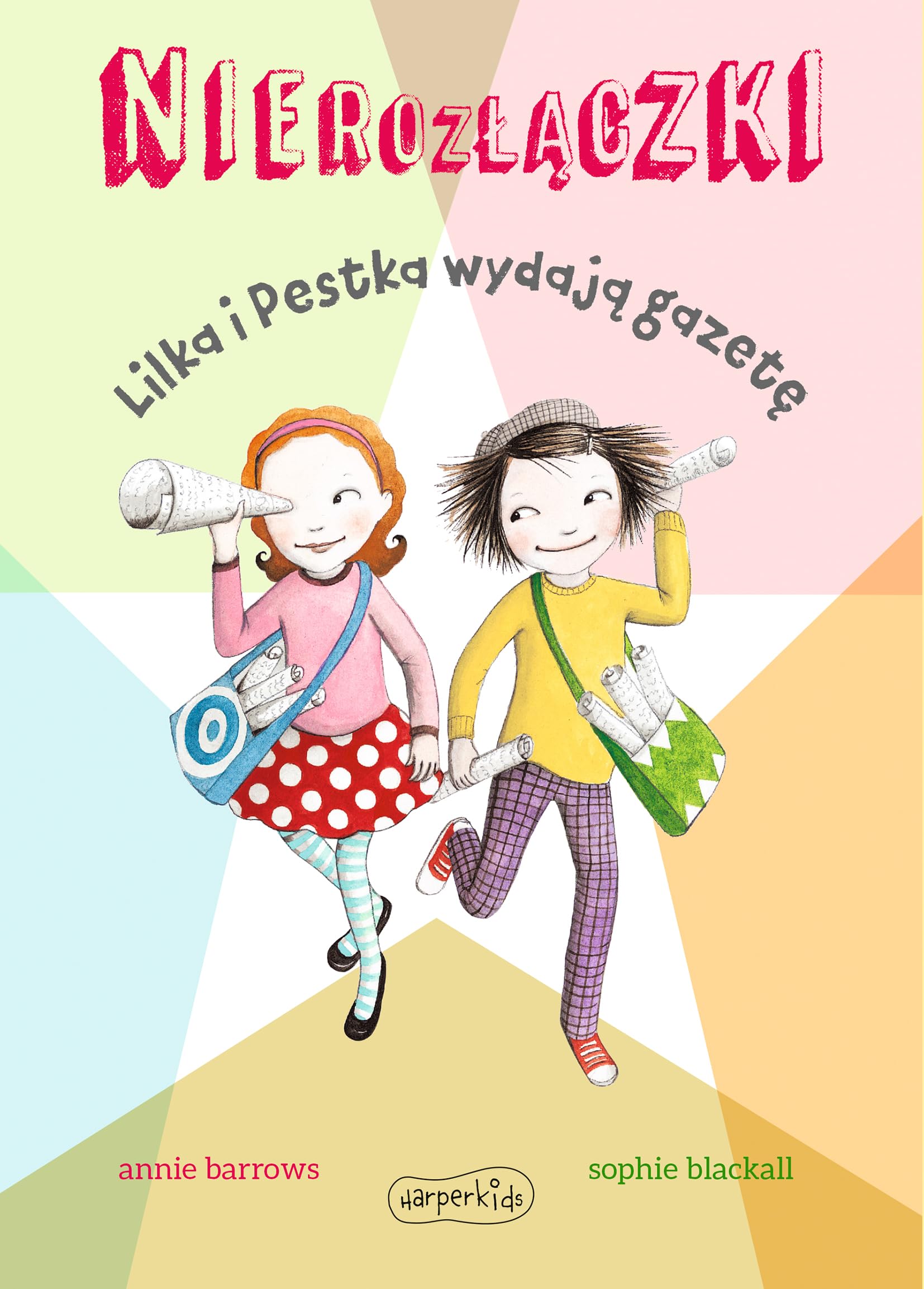 Nierozłączki Lilka i Pestka wydają gazetę Books