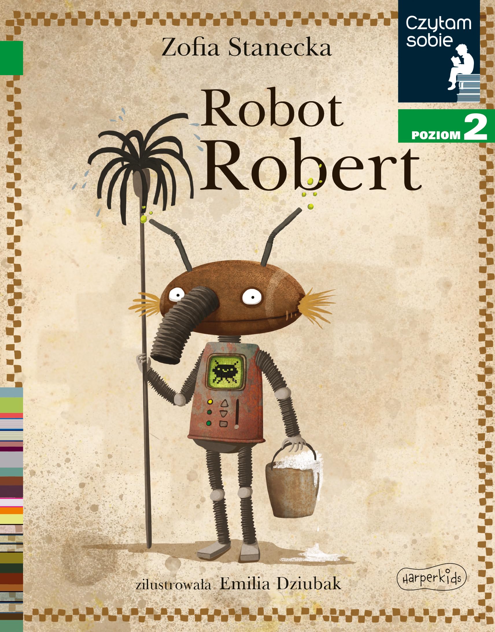 Robot Robert. Czytam sobie. Poziom 2 - Zofia Stanecka book