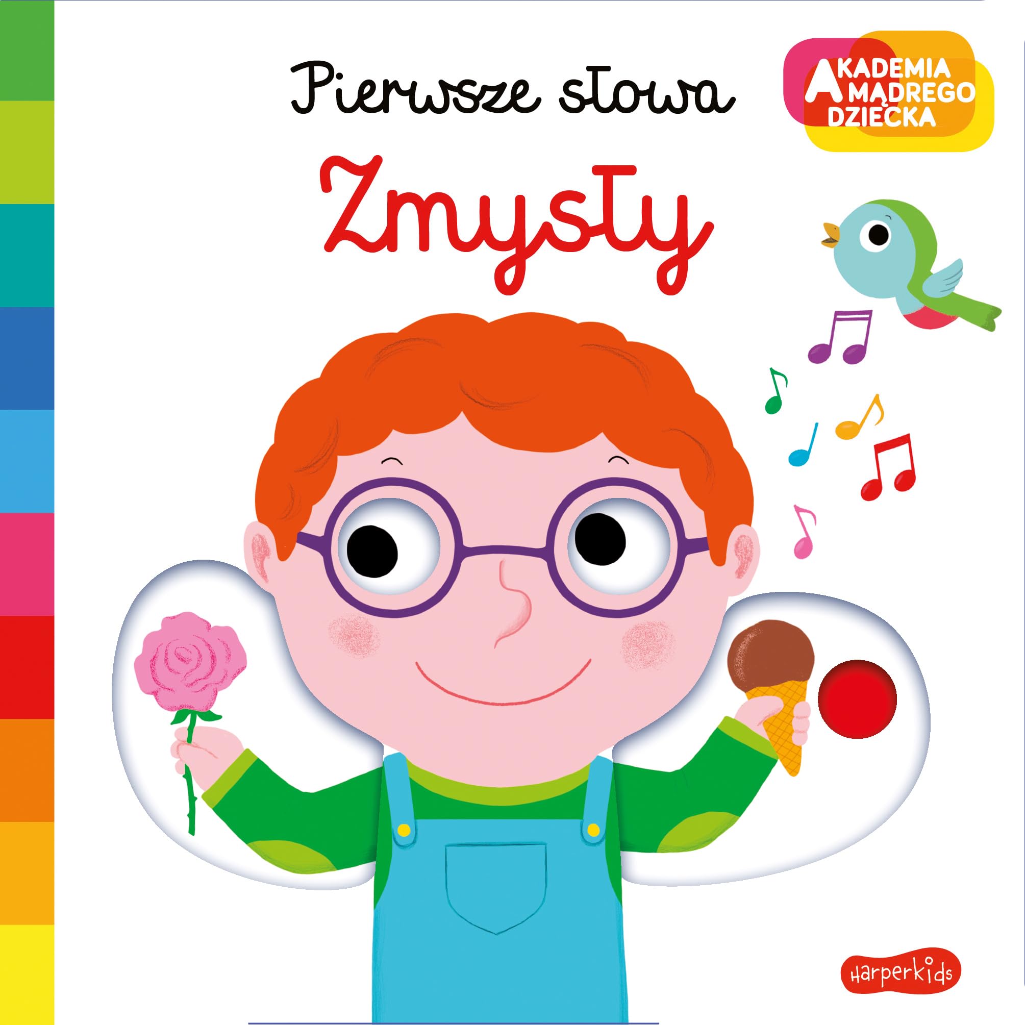 Zmysły Akademia mądrego dziecka Pierwsze słowa Books