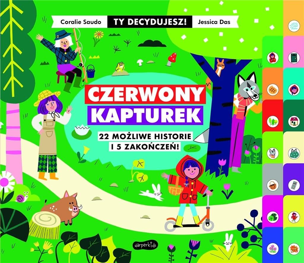Czerwony Kapturek Ty decydujesz Books