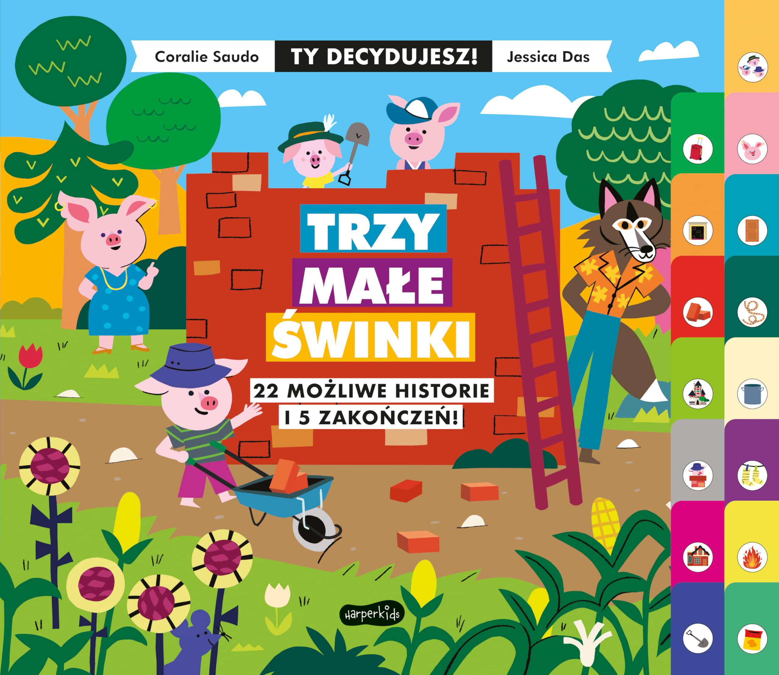 Trzy małe świnki Ty decydujesz book