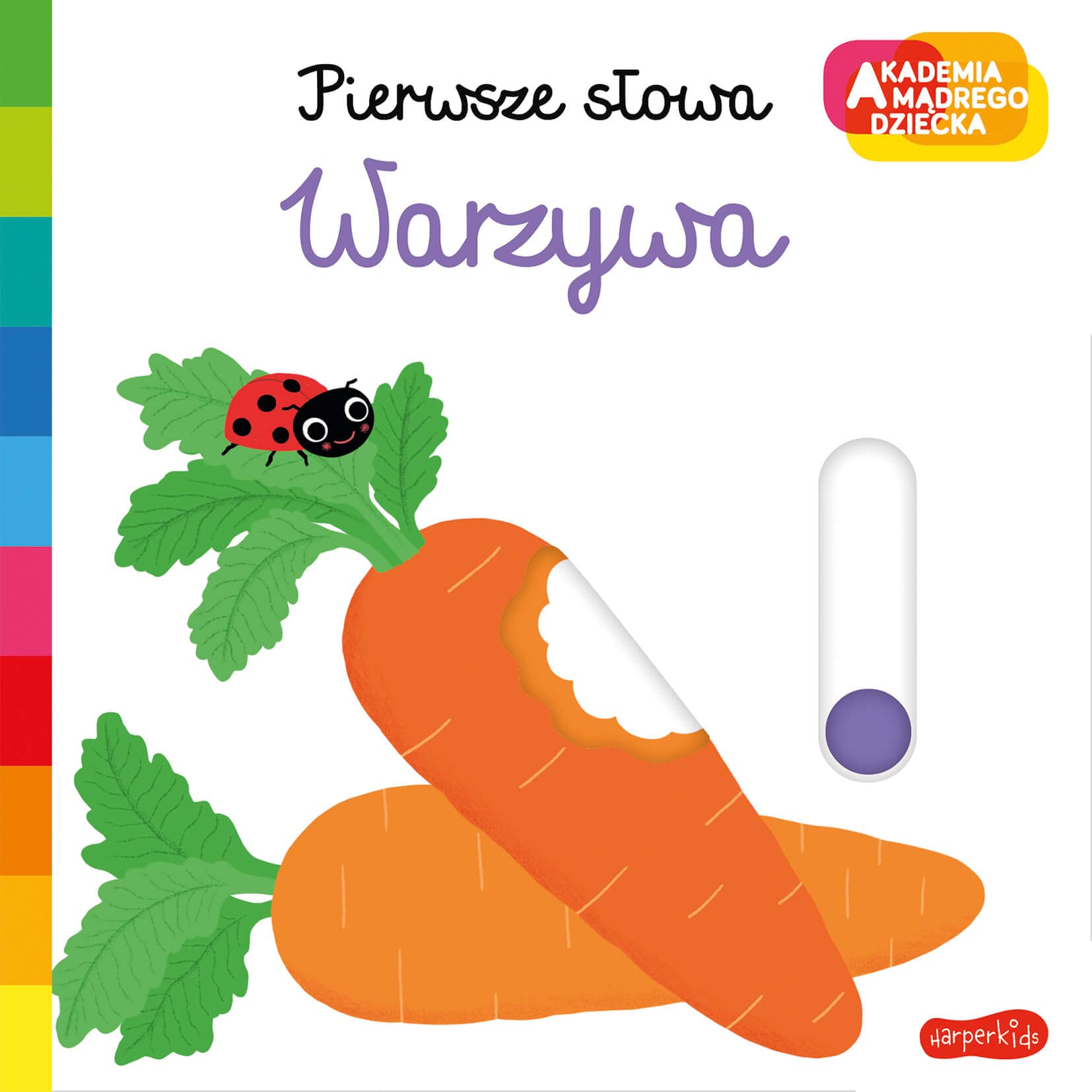 Warzywa Akademia mądrego dziecka. Pierwsze słowa Books