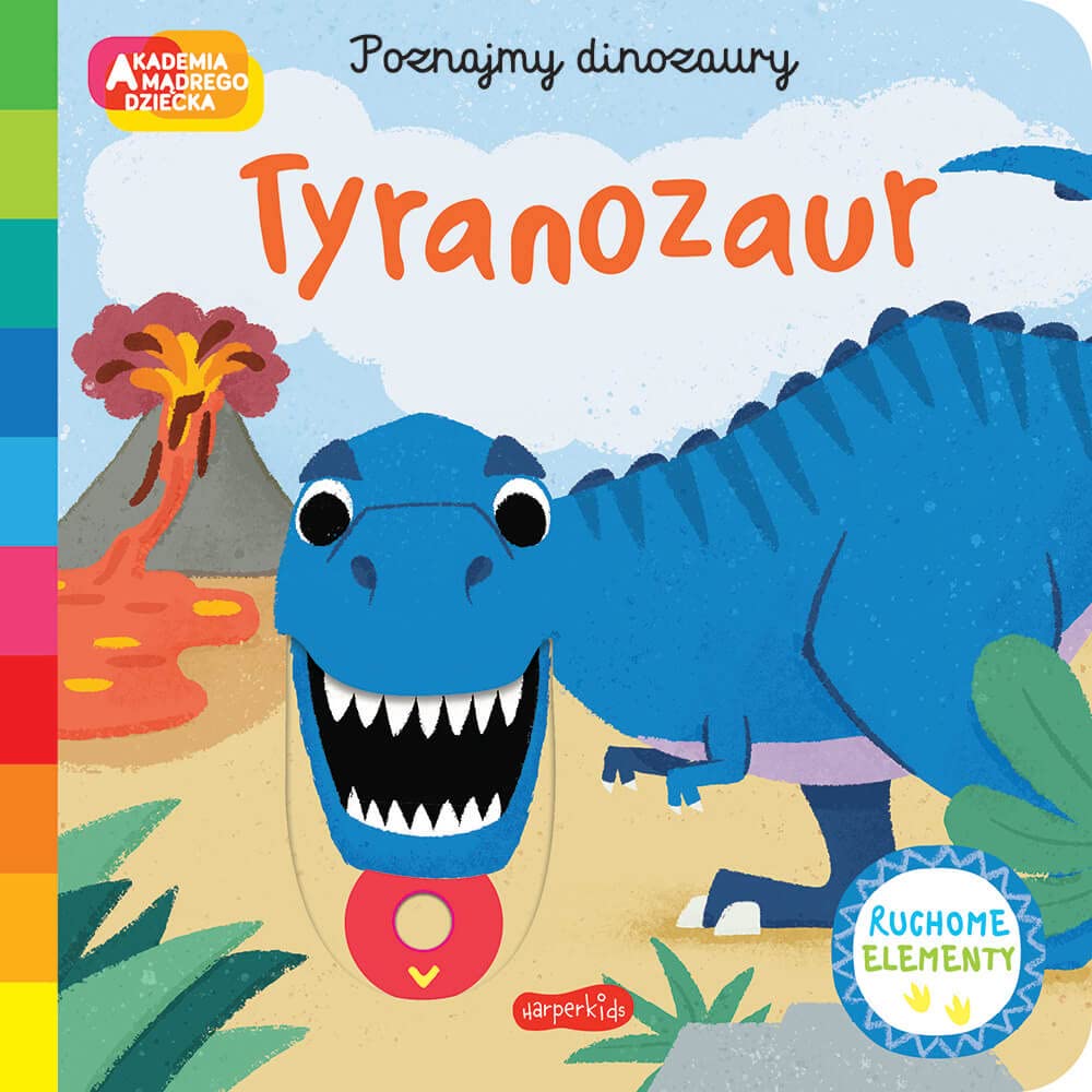 Tyranozaur. Akademia mądrego dziecka. Poznajmy dinozaury book