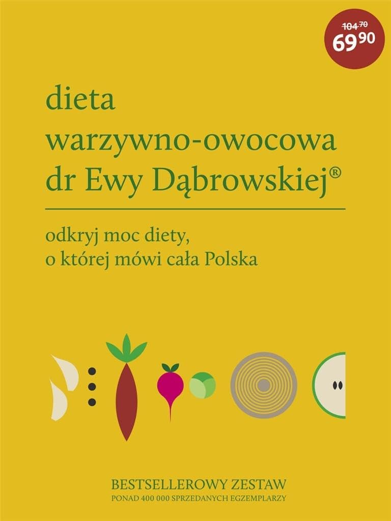 Dieta warzywno-owocowa dr Ewy Dąbrowskiej: Pakiet book