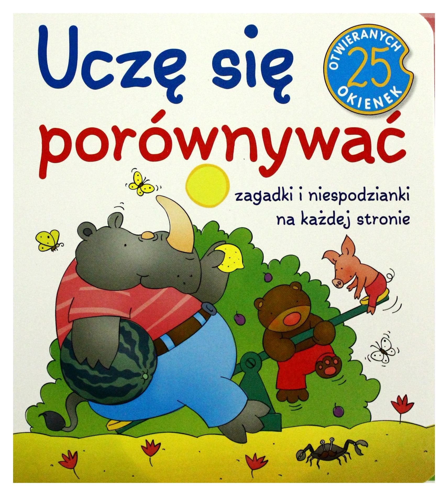 25 okienek. UczÄ siÄ porĂlwnywaÄ book