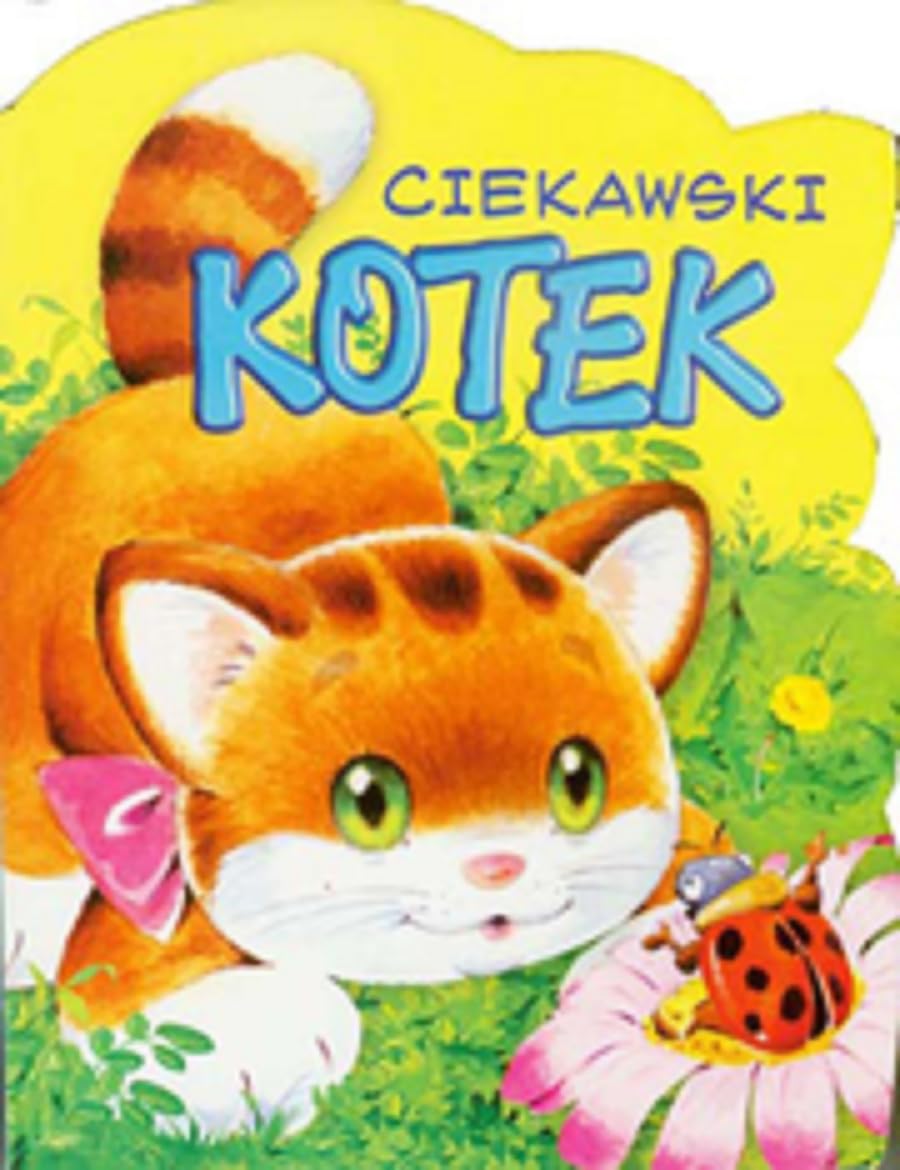 Ciekawski Kotek Wykrojnik Books