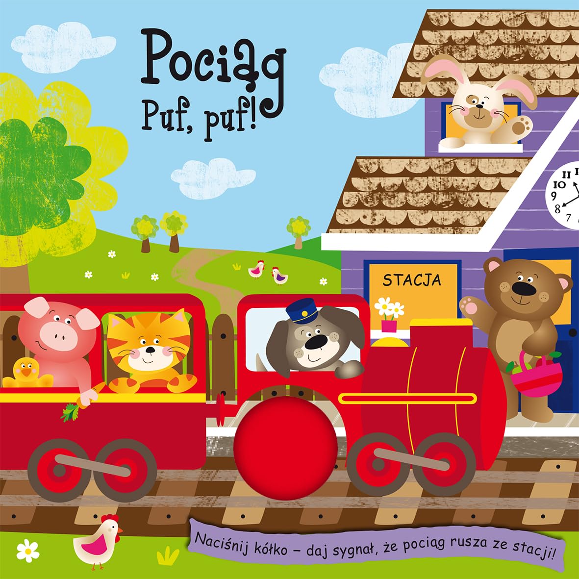 Pociąg Puf, puf book