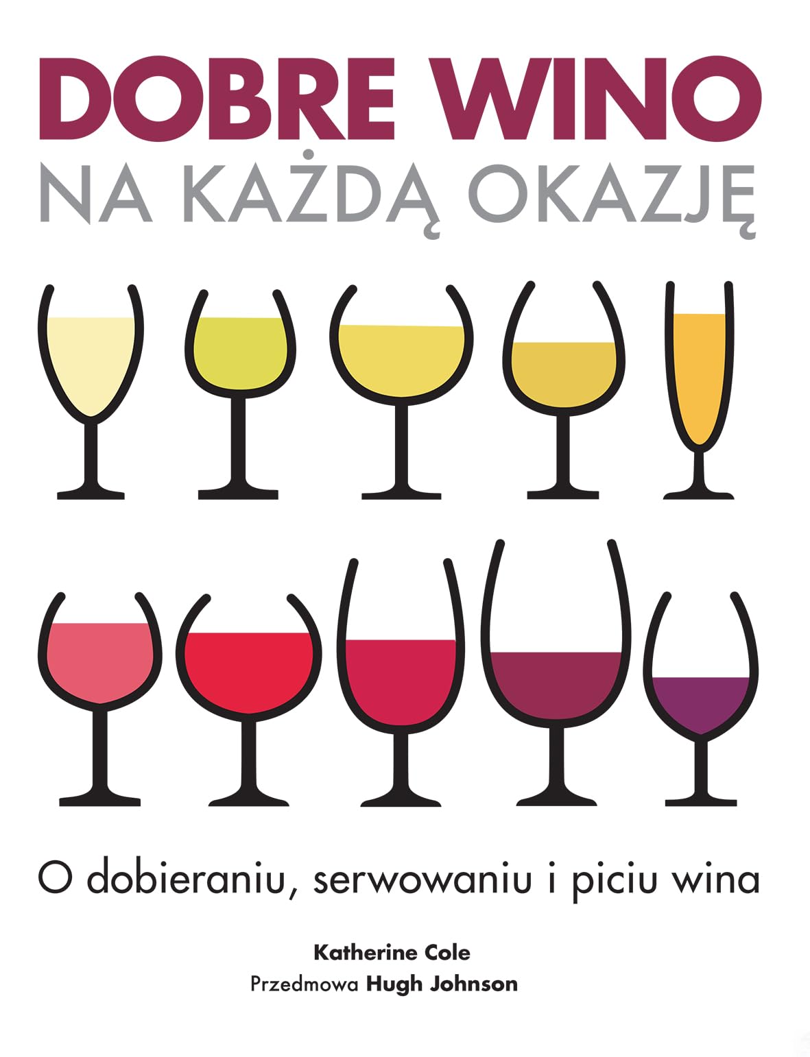 Dobre wino na każdą okazję: O dobieraniu, serwowaniu ipiciu wina book