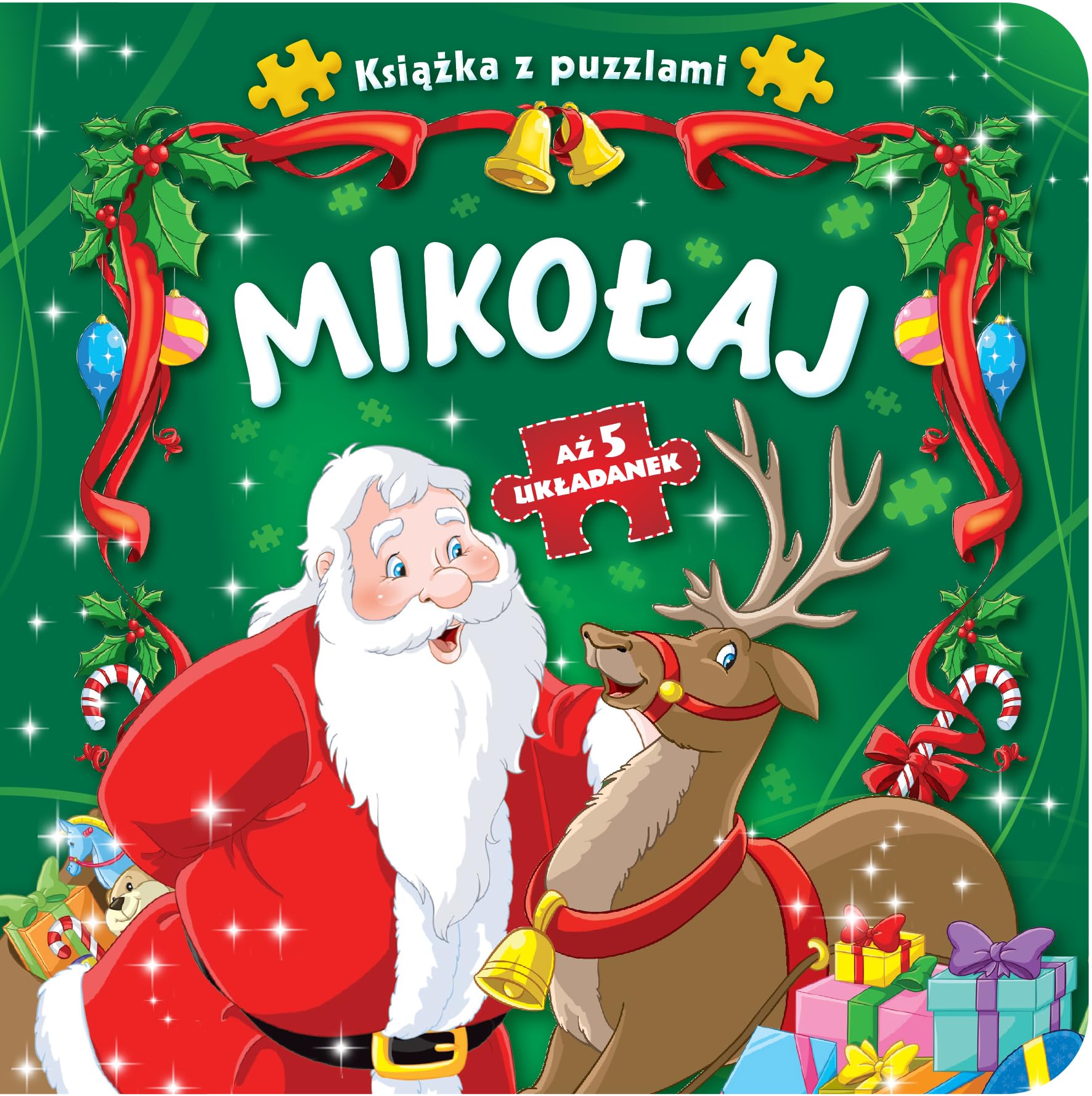 Mikolaj Ksiazka z puzzlami: 5 układanek Fairy Tales & Legends