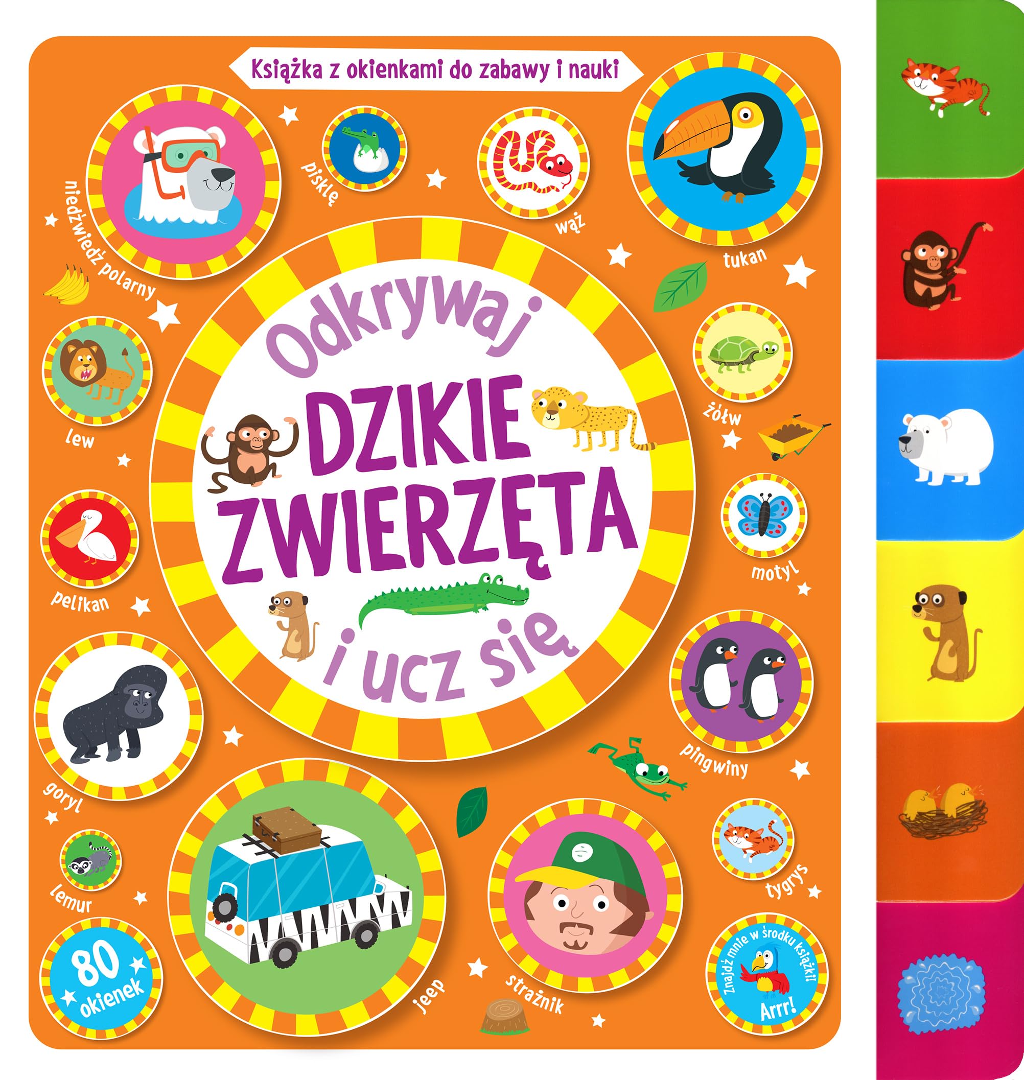 Dzikie zwierzęta Odkrywaj i ucz się Books