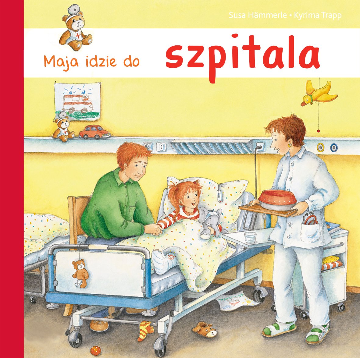 Maja idzie do szpitala book