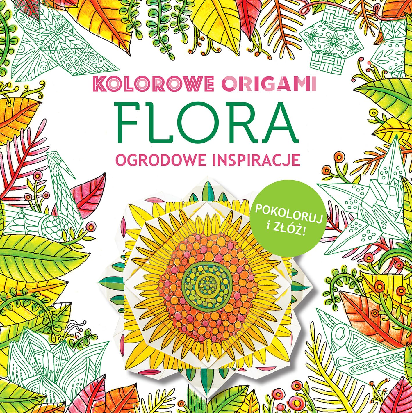 Kolorowe origami Flora Hobbies & Crafts