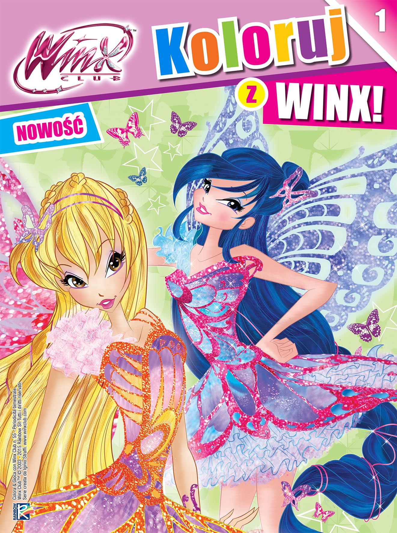 Koloruj z Winx 1 book