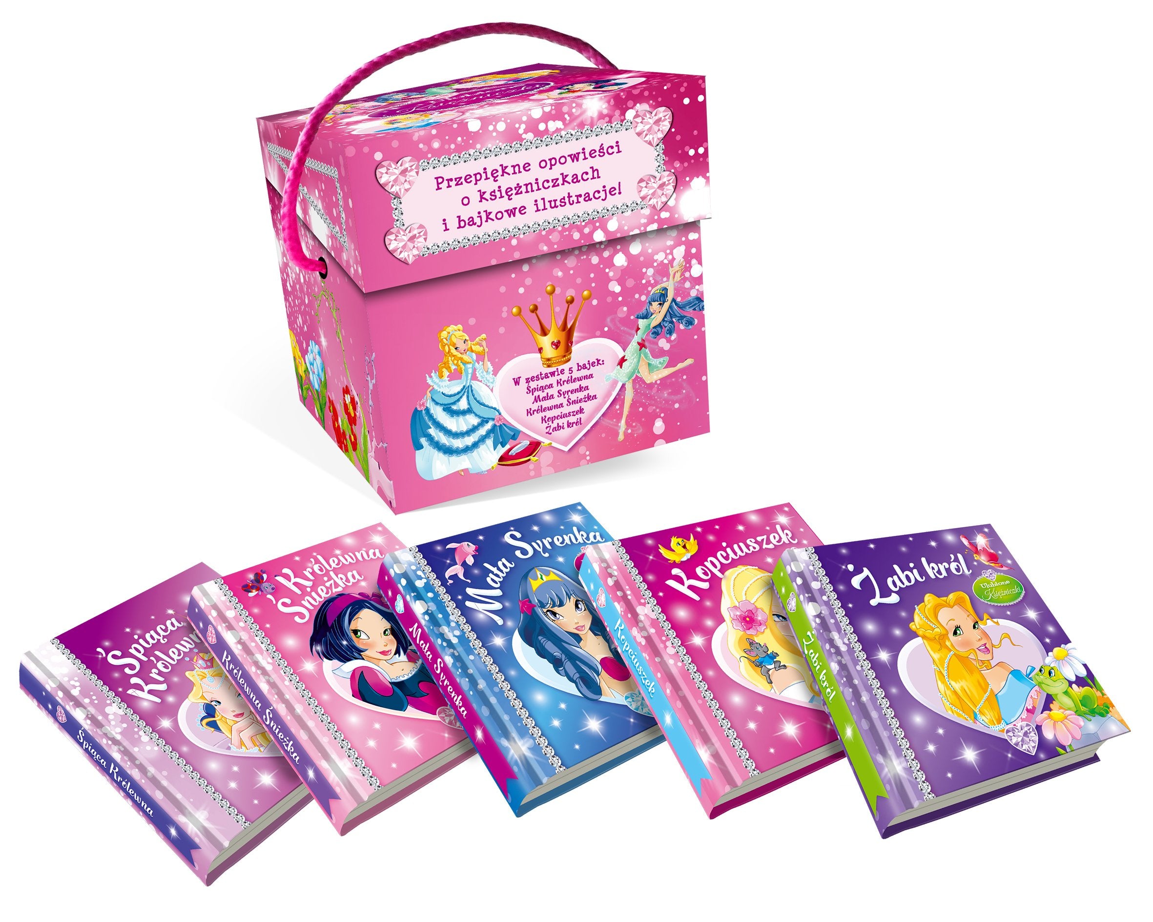 Pudelko z bajkami Ulubione ksiezniczki Fairy Tales & Legends