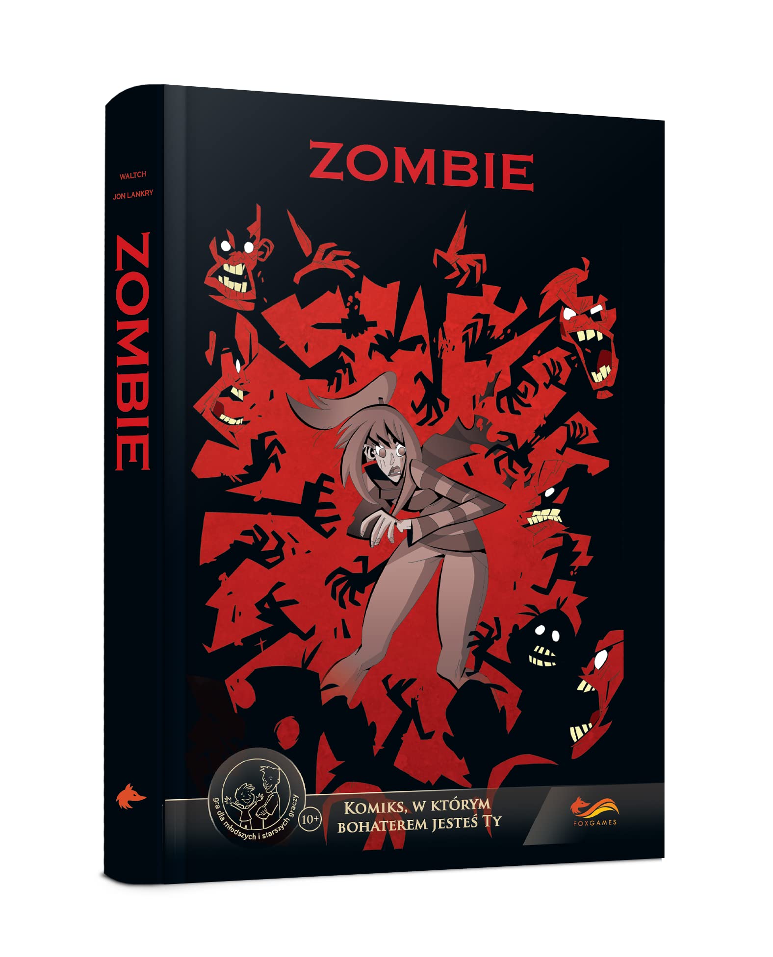 Komiksy paragrafowe Zombi book