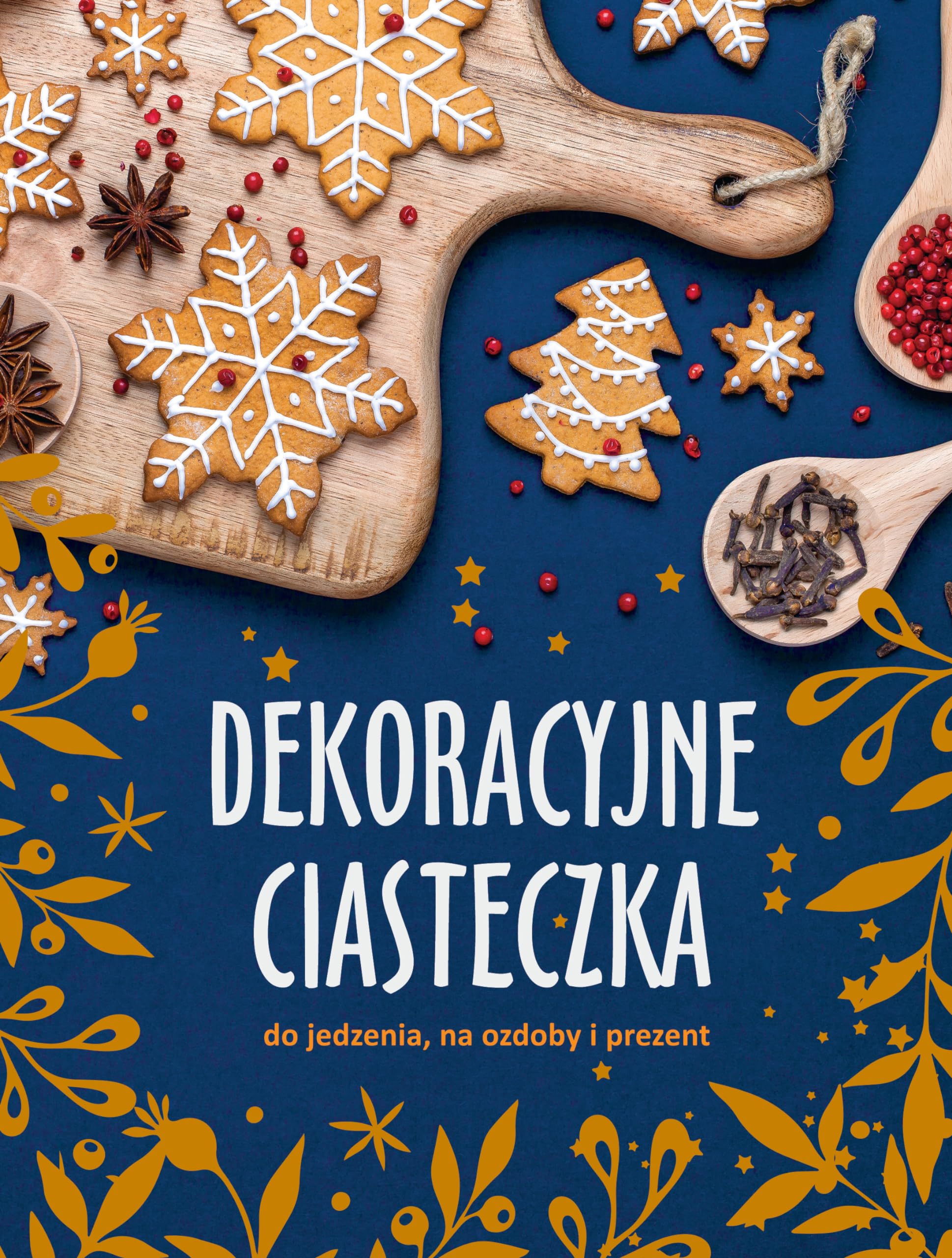 Dekoracyjne ciasteczka do jedzenia, na ozdoby book