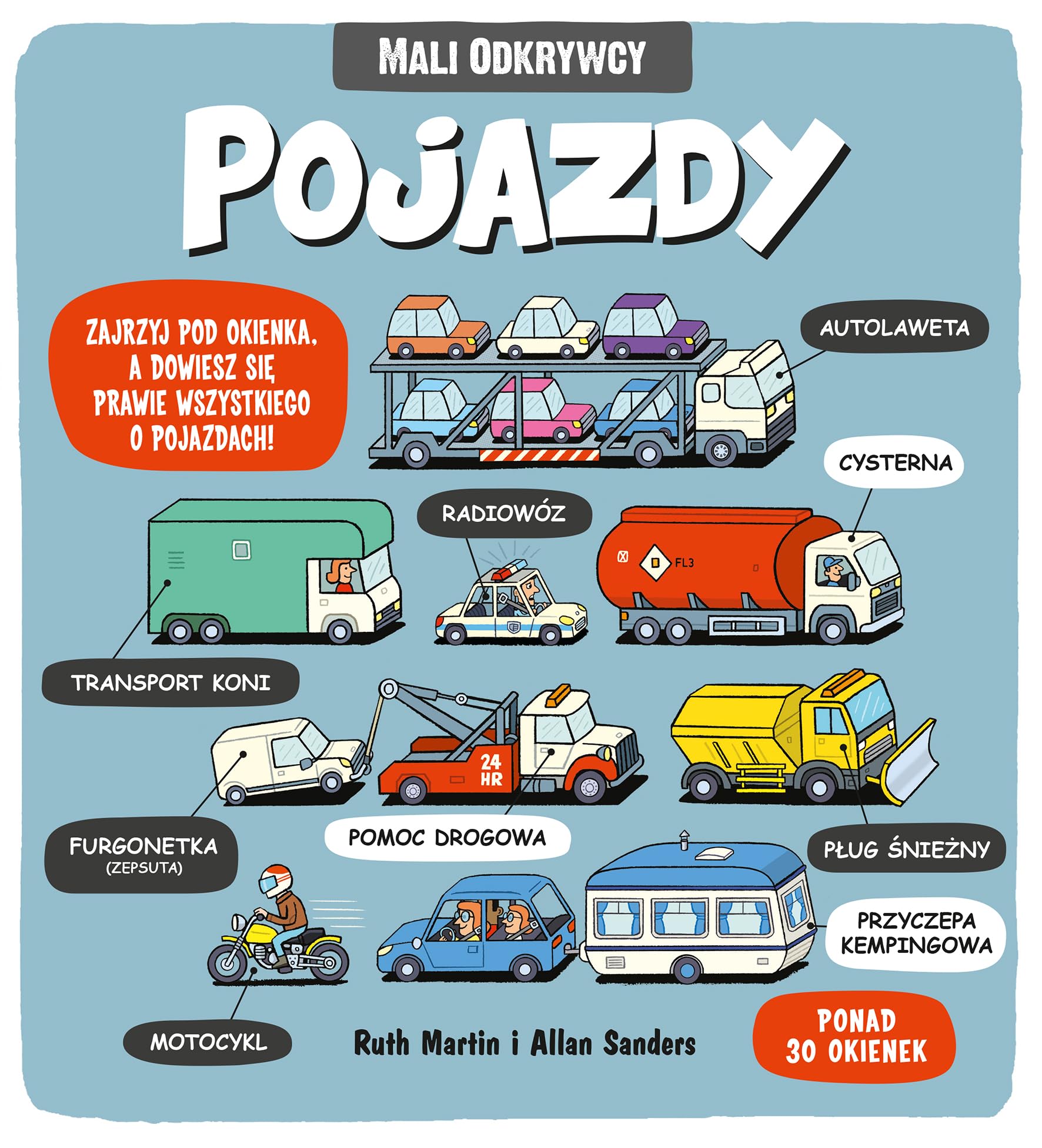 Mali odkrywcy Pojazdy book