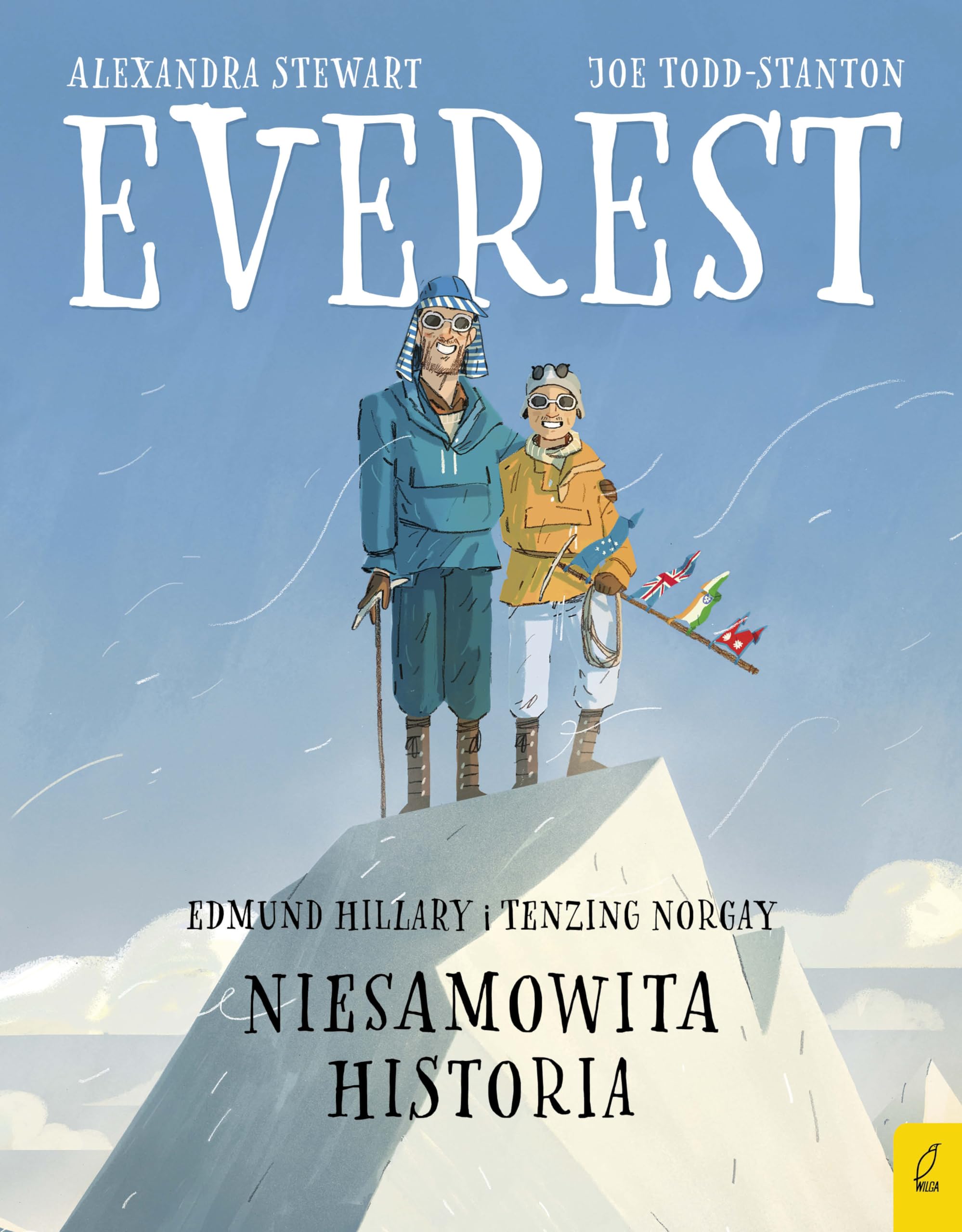 Everest Edmund Hillary i Tenzing Norgay Niesamowita historia Books