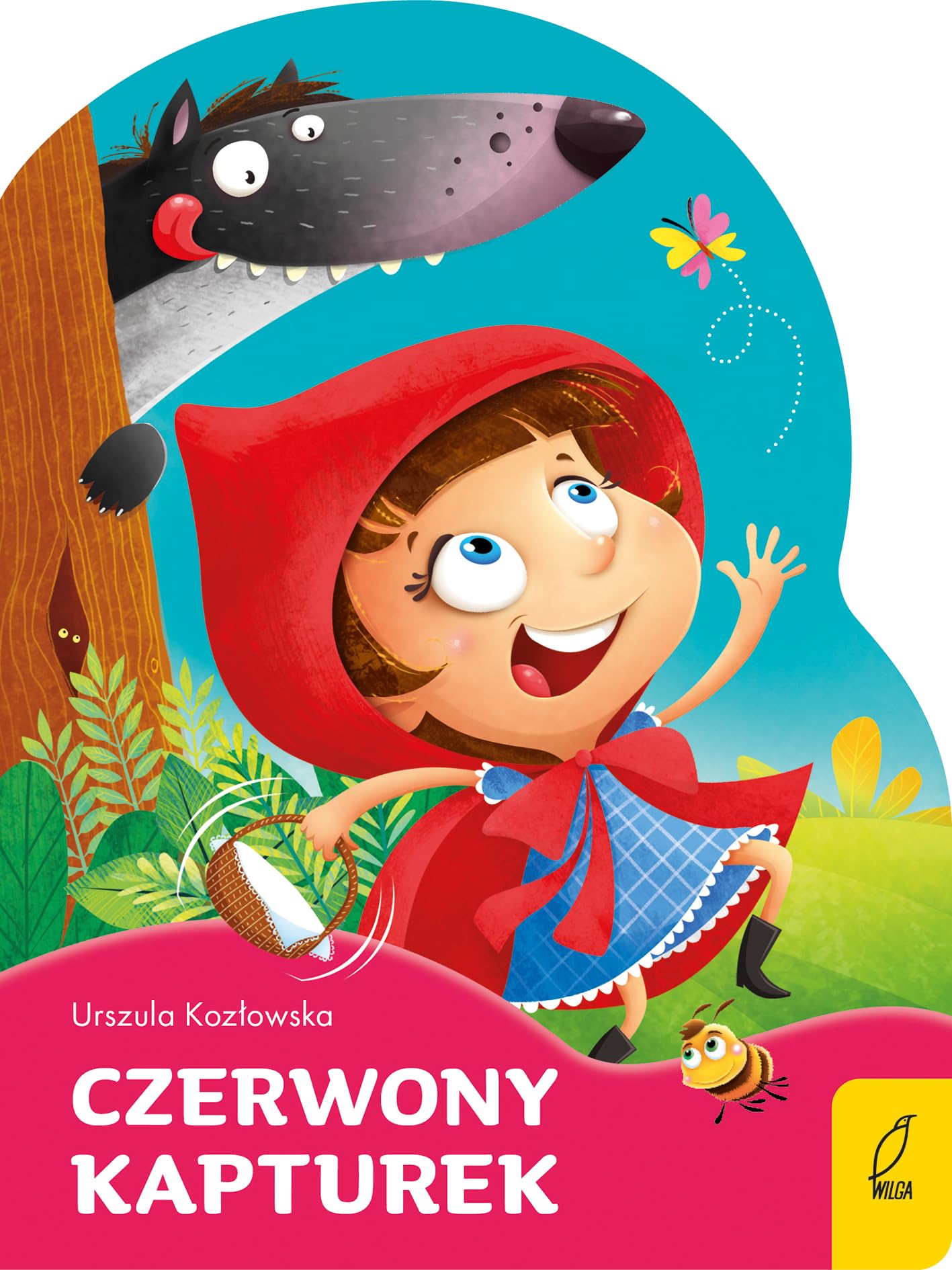 Czerwony Kapturek Wykrojnik - Urzuszla KozĹowska Books