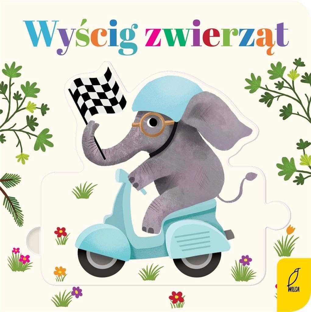 Czytanki - układanki Wyścig zwierząt book