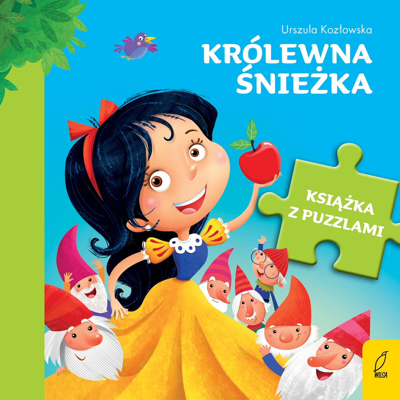 Książka z puzzlami Królewna Śnieżka Books