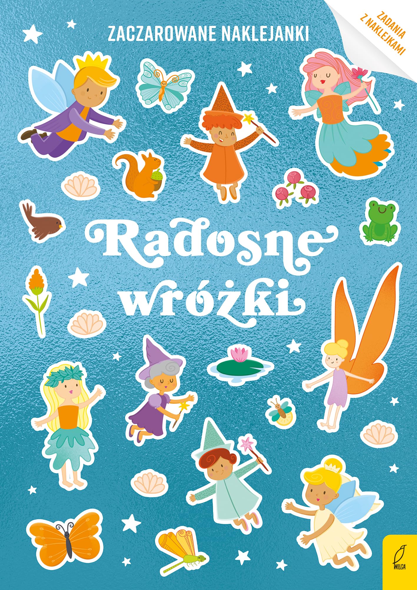 Zaczarowane naklejanki Radosne wróżki Books