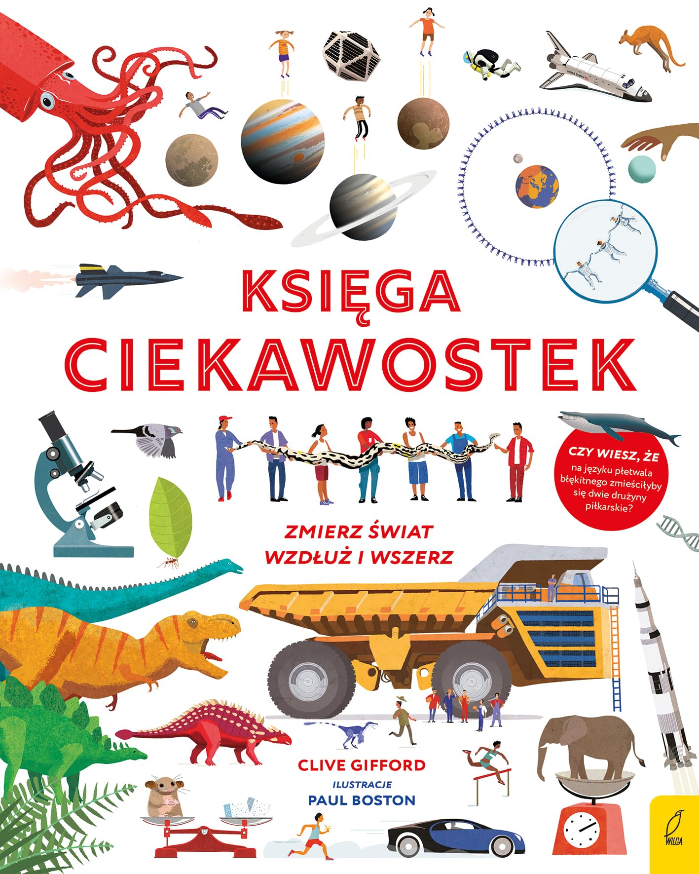 Księga ciekawostek: Zmierz świat wzdłuz i wszerz Books
