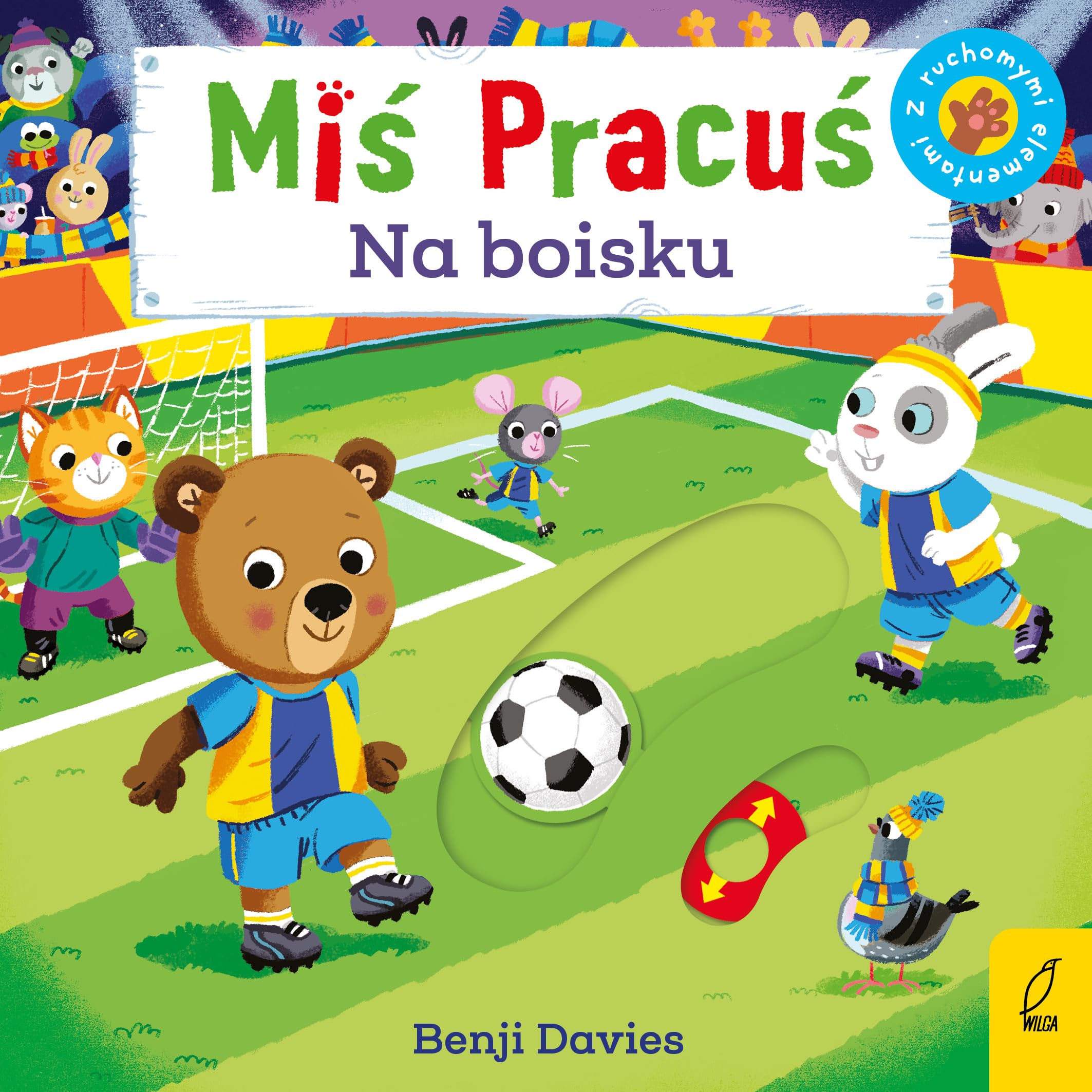 Miś Pracuś Na boisku Books