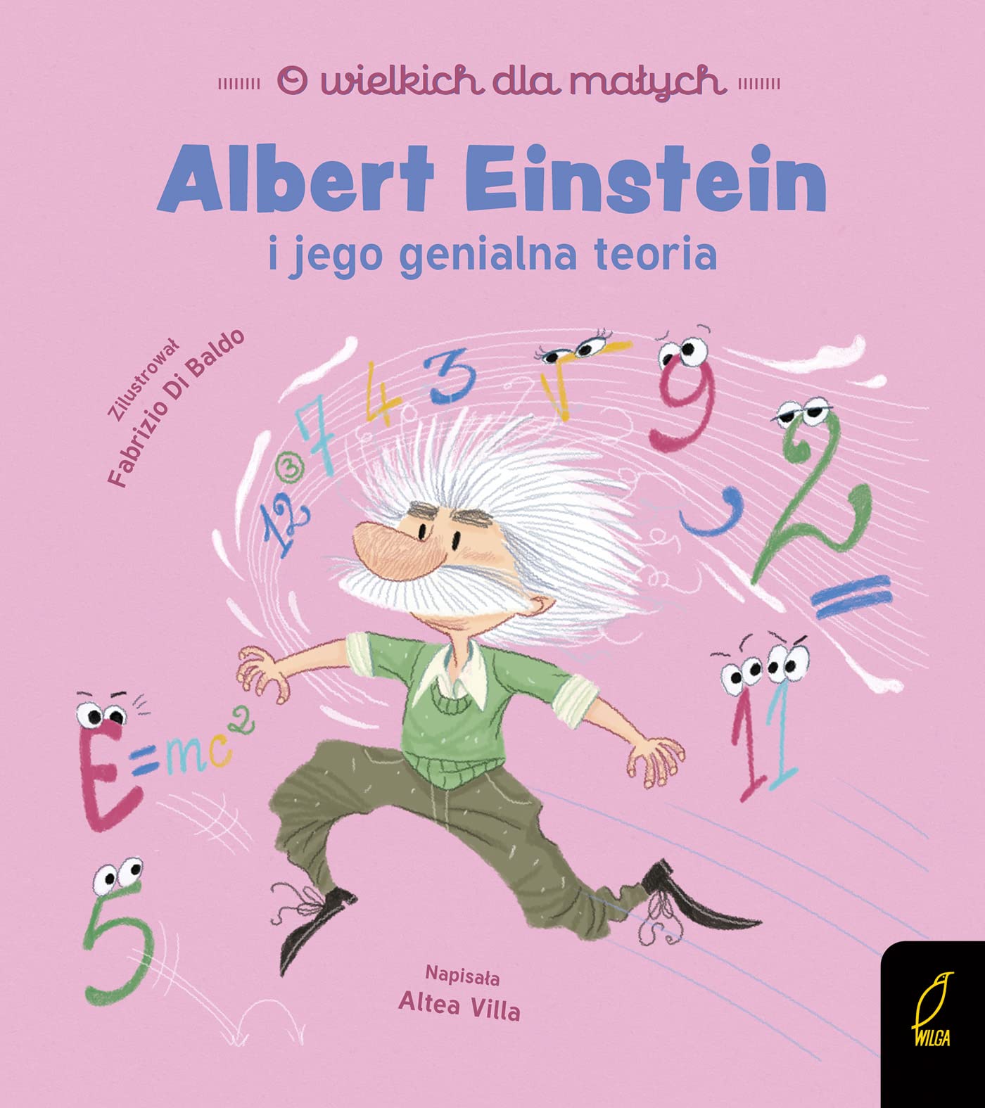 O wielkich dla małych Albert Einstein: i jego genialna teoria Books