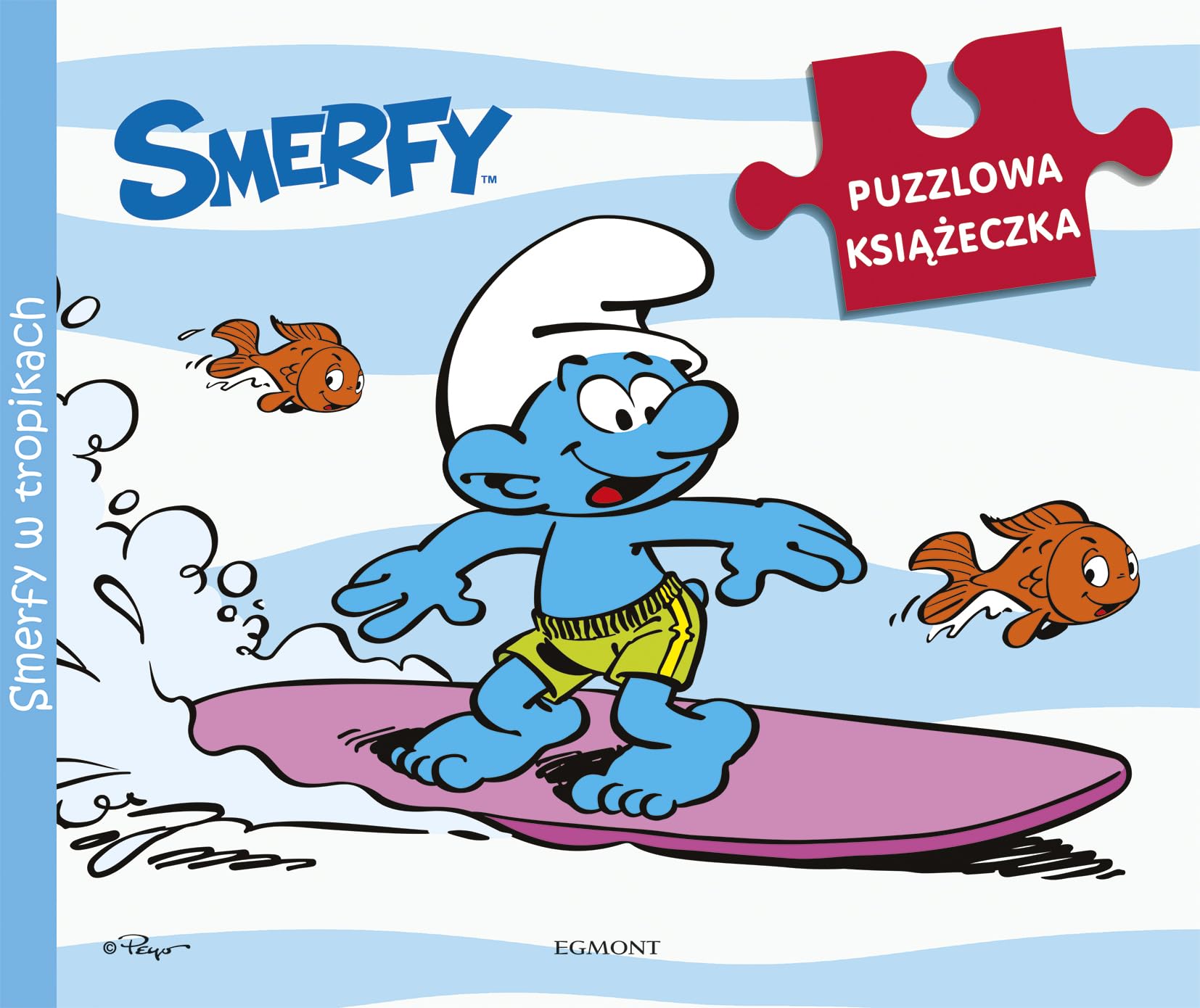 Smerfy w Tropikach Puzzlowa KsiąĹźeczka Books