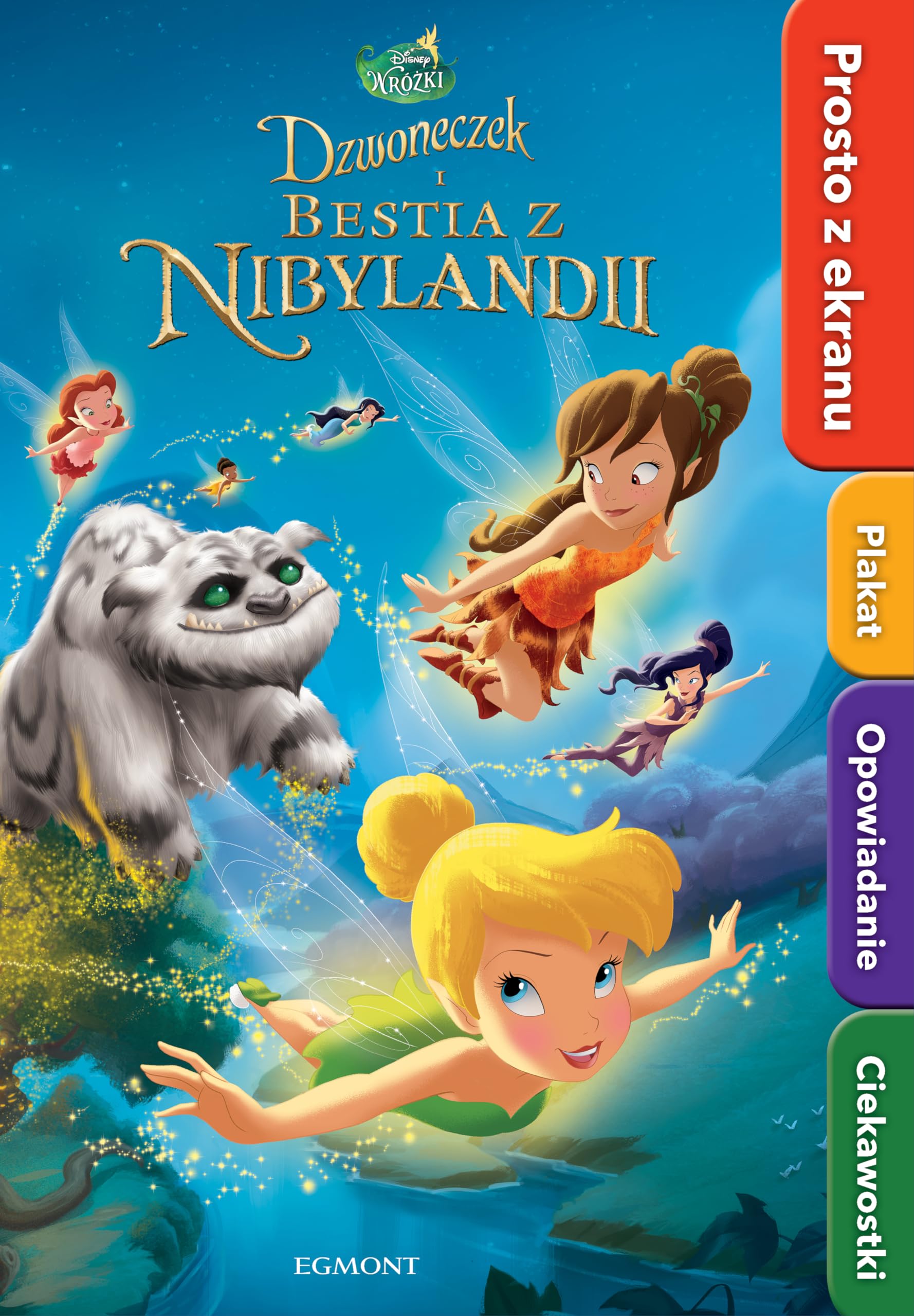 Dzwoneczek i bestia z Nibylandii Books