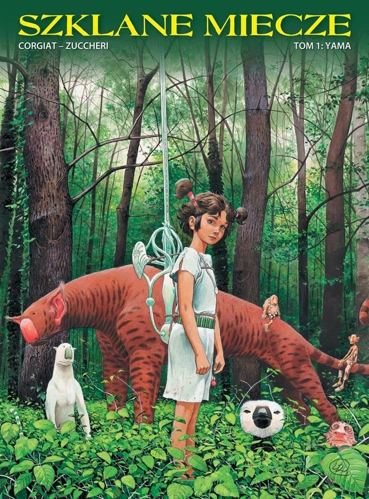 Szklane miecze Yama (Tom 1) - Sylviane Corgiat book