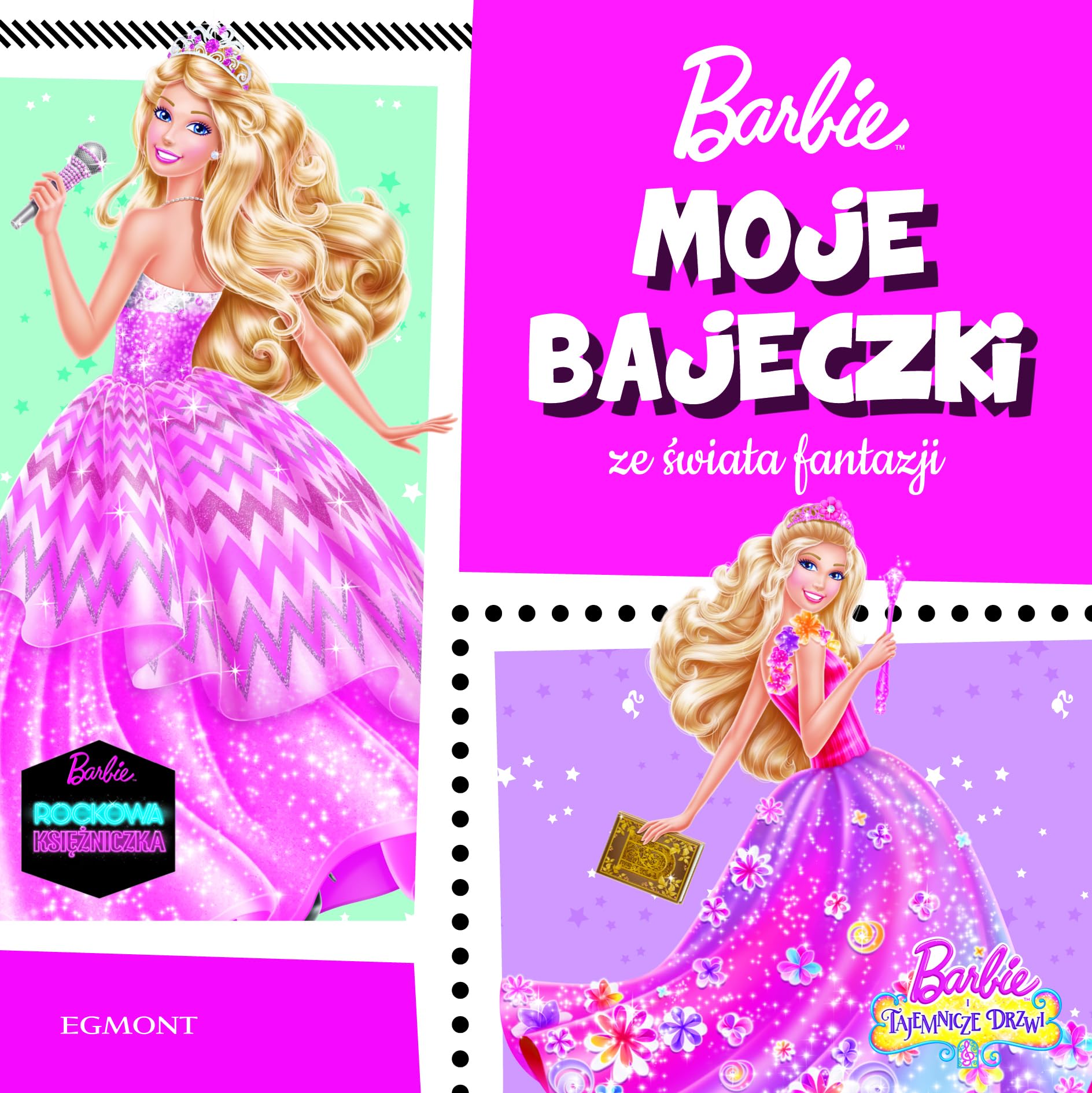 Maje bajeczki ze Ĺ wiata fantazji Barbie Books
