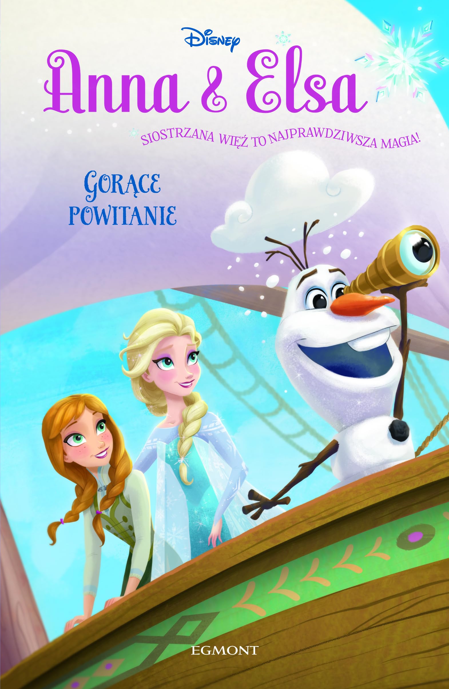 Anna i Elsa. GorÄce powitanie (twarda) book