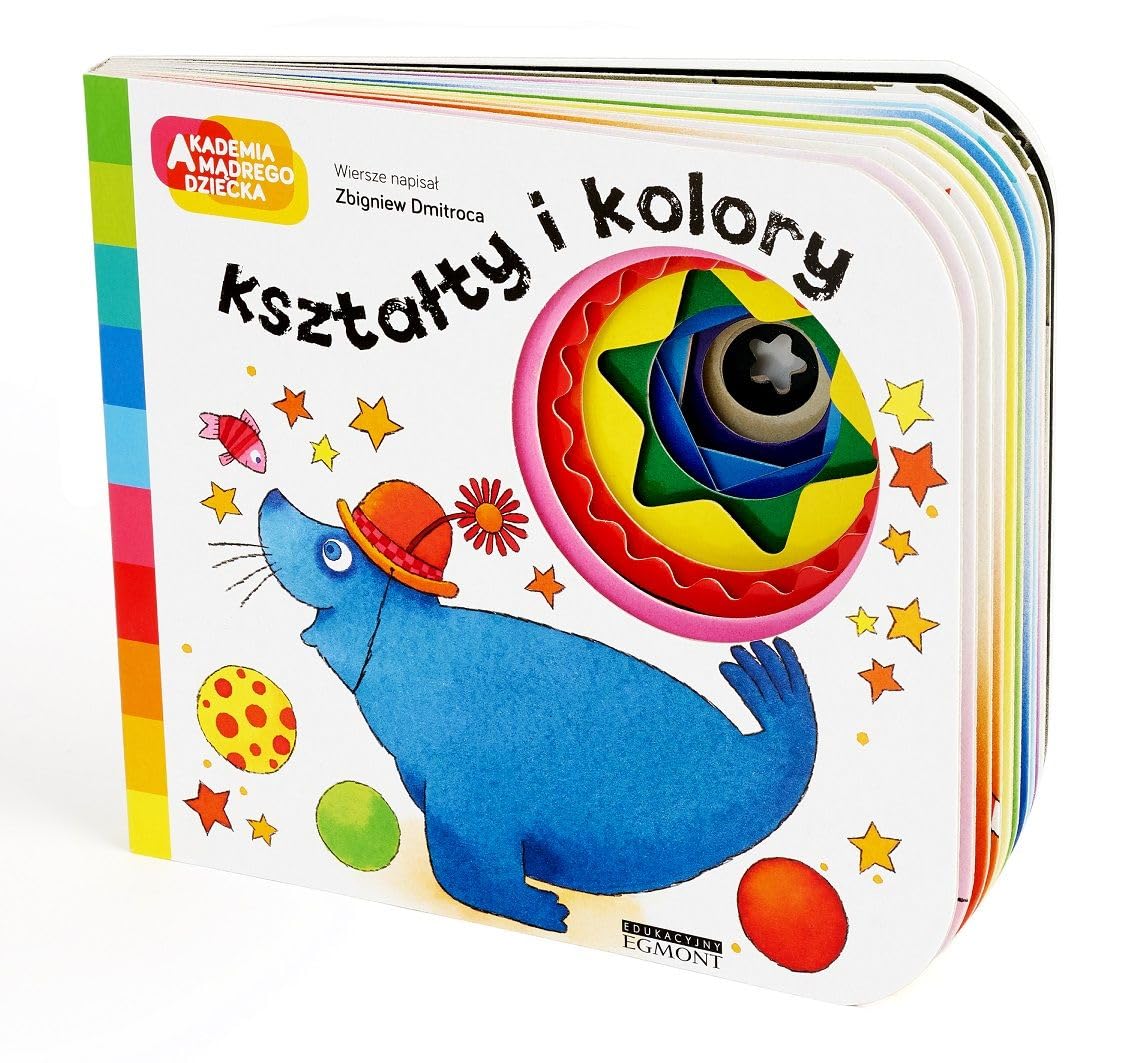Akademia madrego dziecka Ksztalty i kolory Books