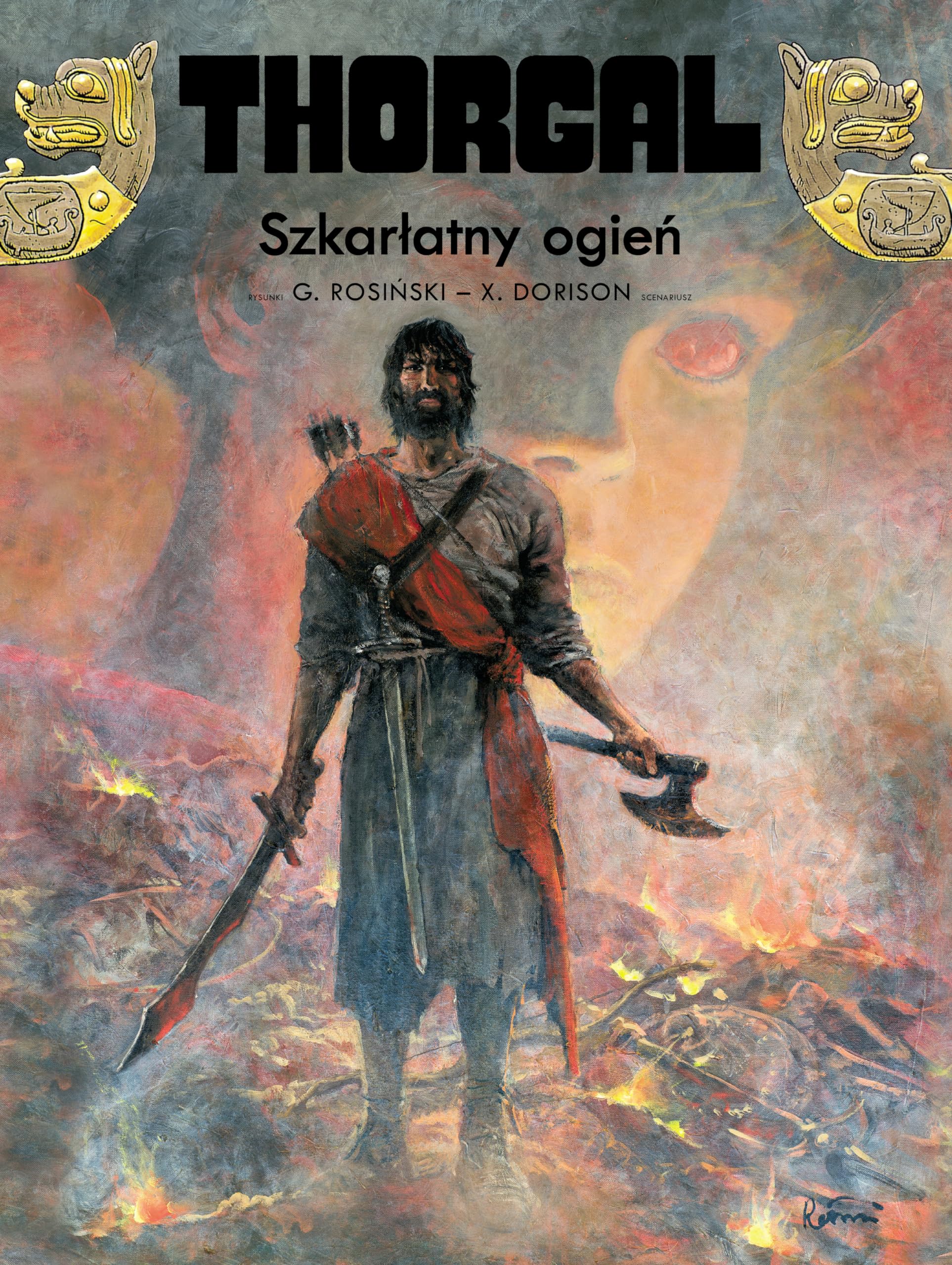 Thorgal (Tom 35) SzkarĹatny ogieĹ - Xavier Dorison Grzegorz RosiĹski book