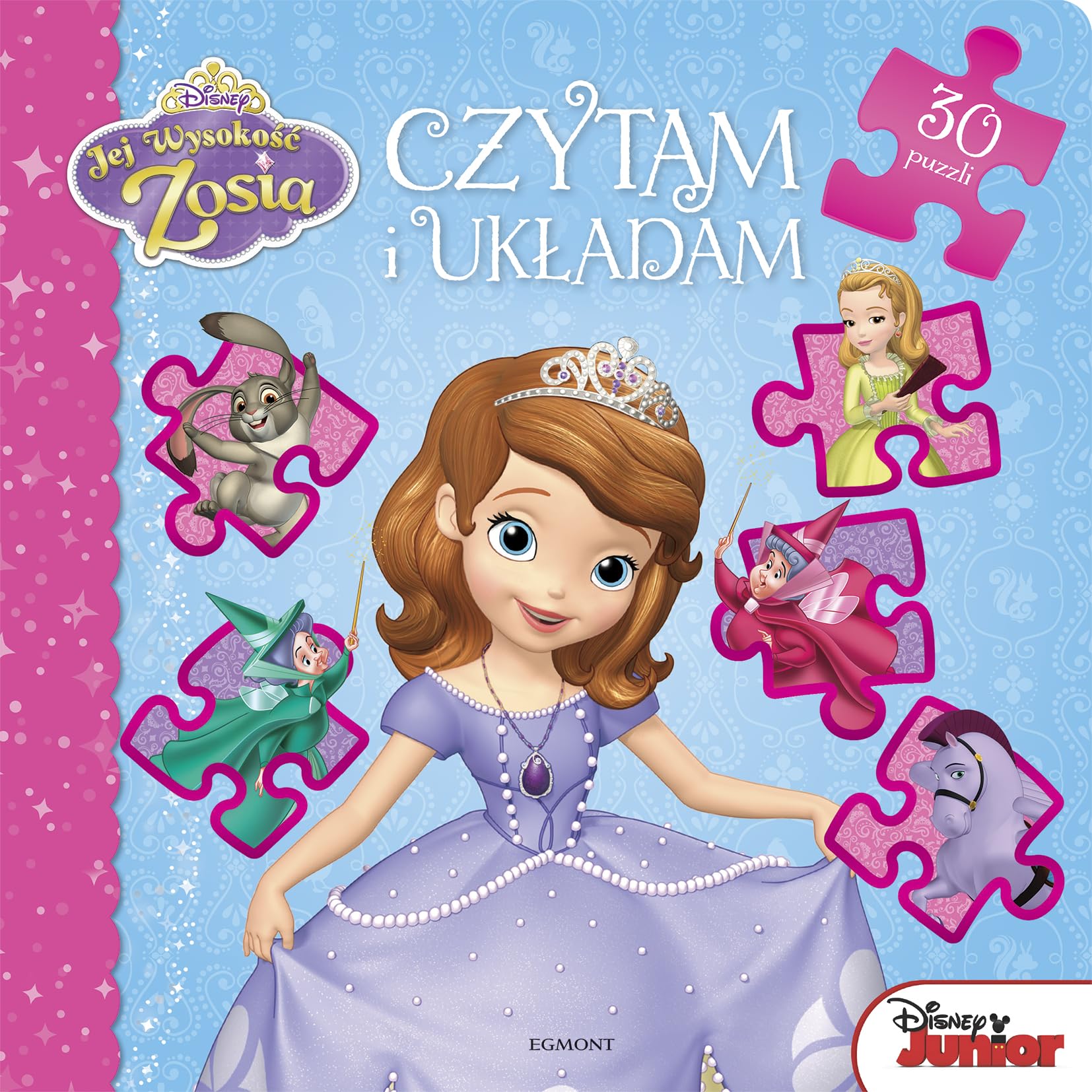 Jej wysokosc Zosia Czytam i ukladam book