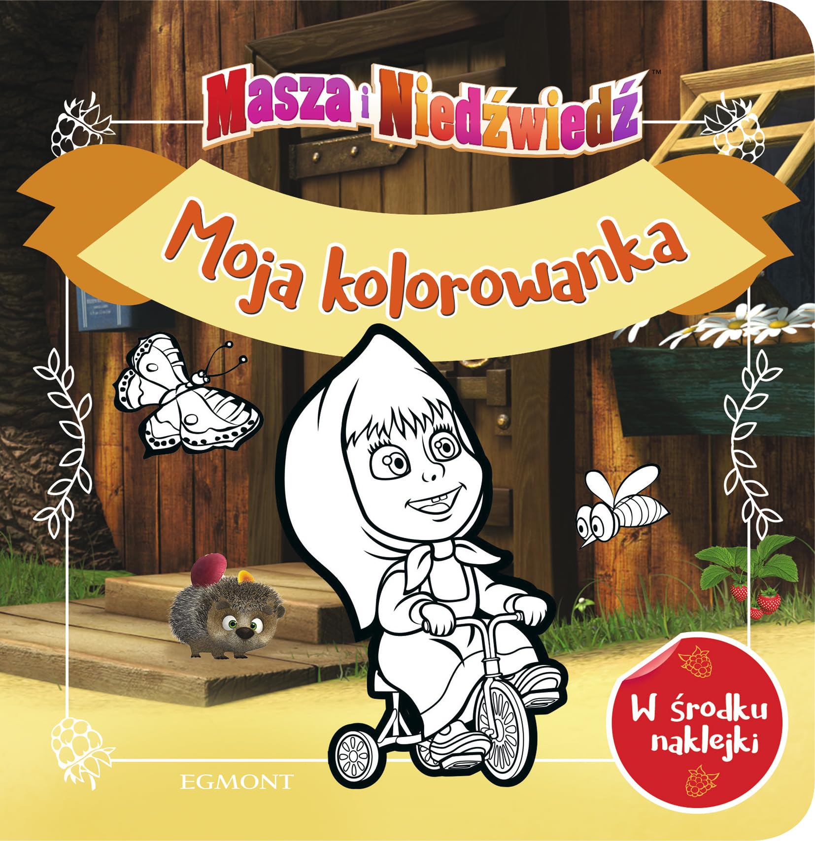 Masza i niedĹşwiedĹş. Moja kolorowanka - Agata Ĺabuda Books