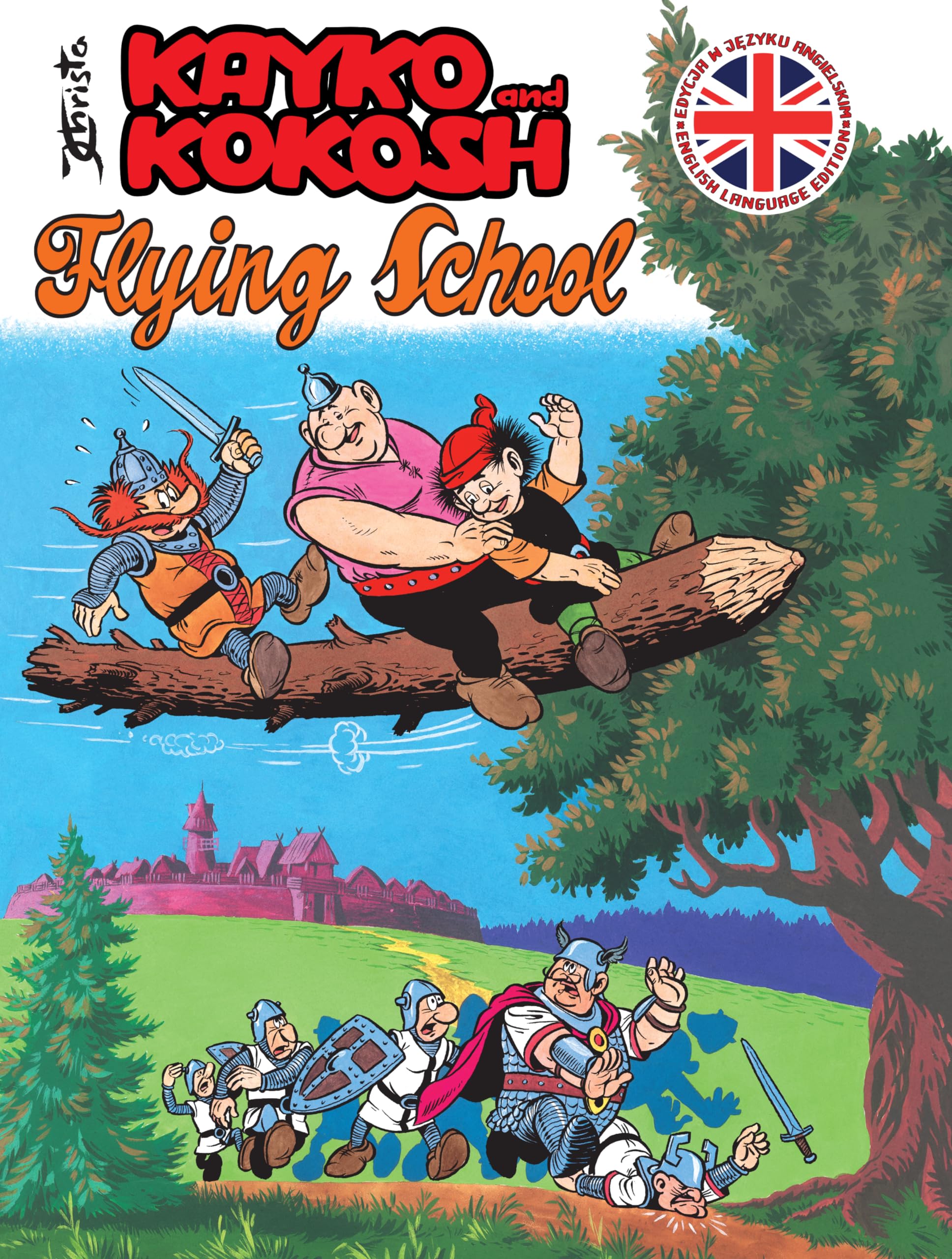 Kayko and Kokosh Flying school - Janusz Christa Books