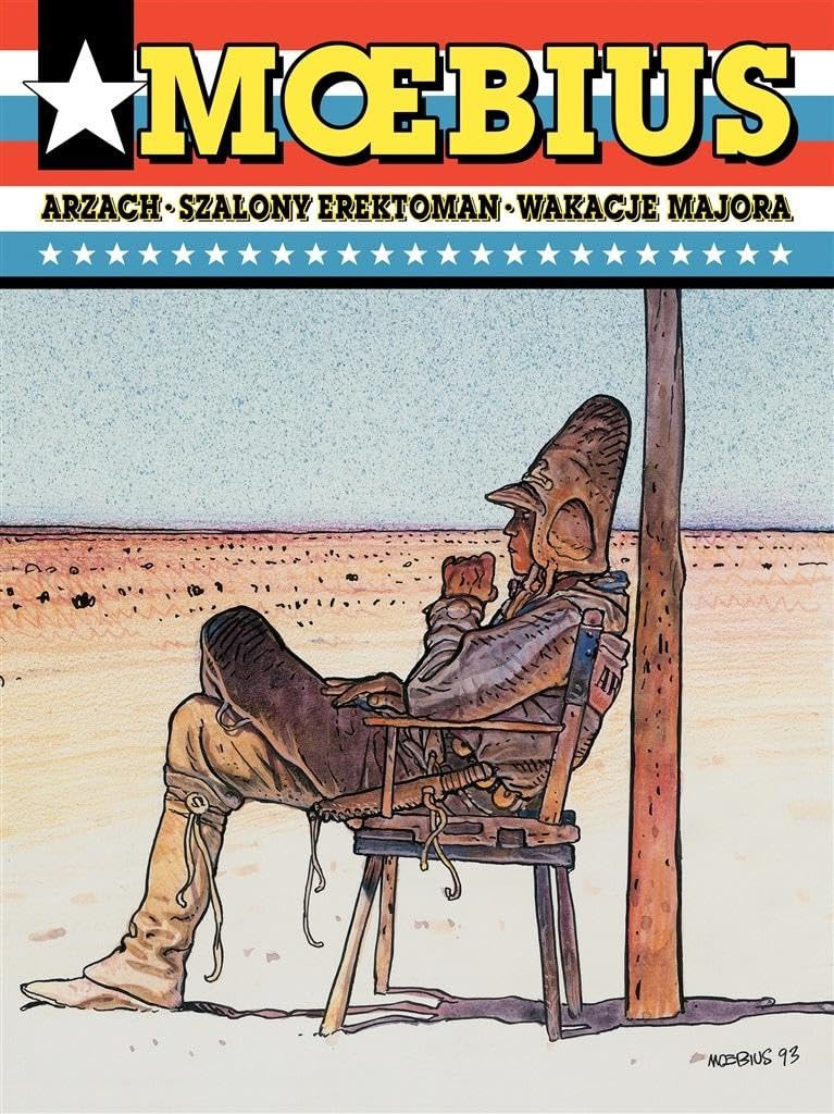 Arzach Szalony Erektoman. Wakacje Majora - Moebius book