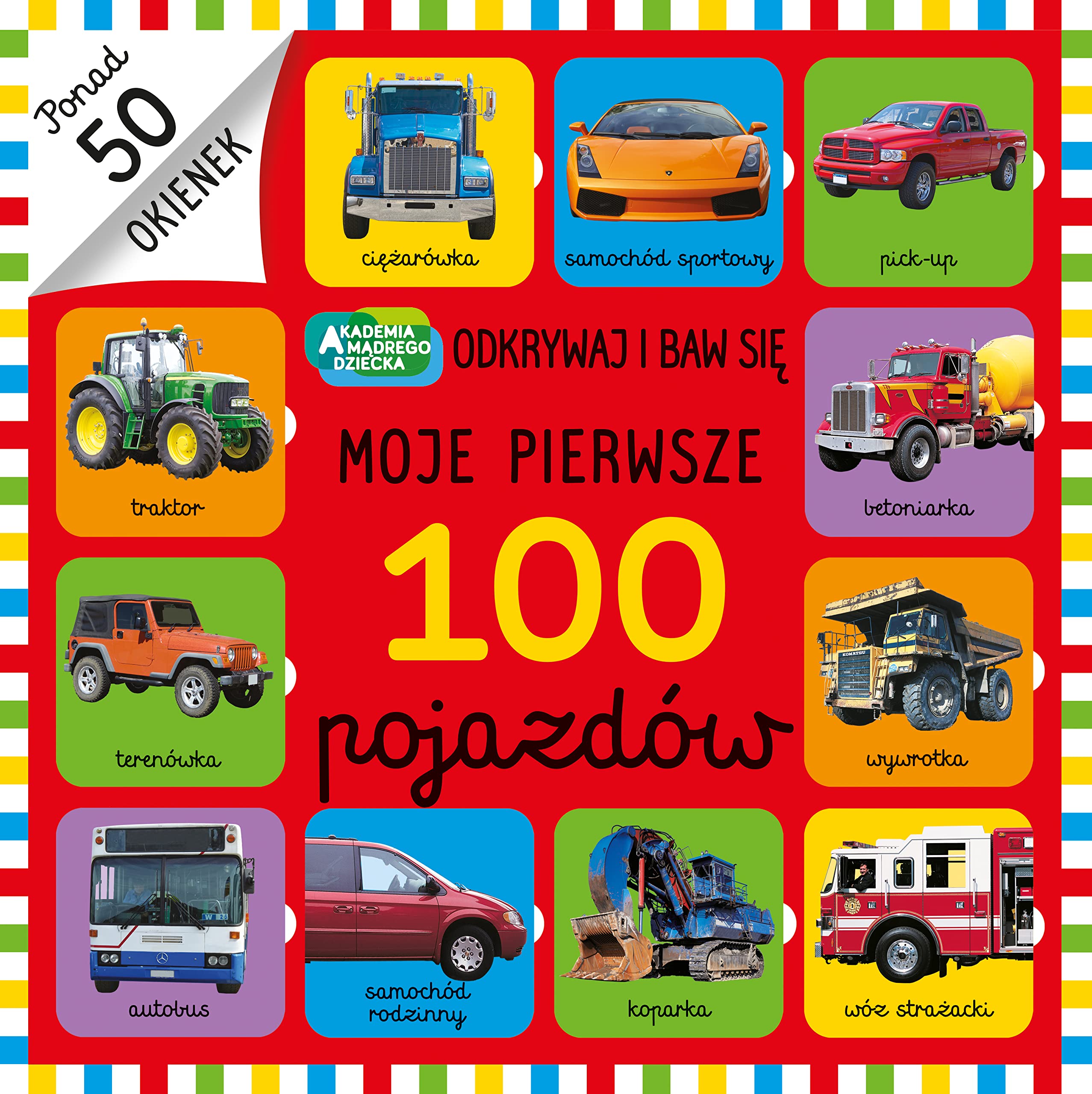 Moje pierwsze 100 pojazdĂlw book