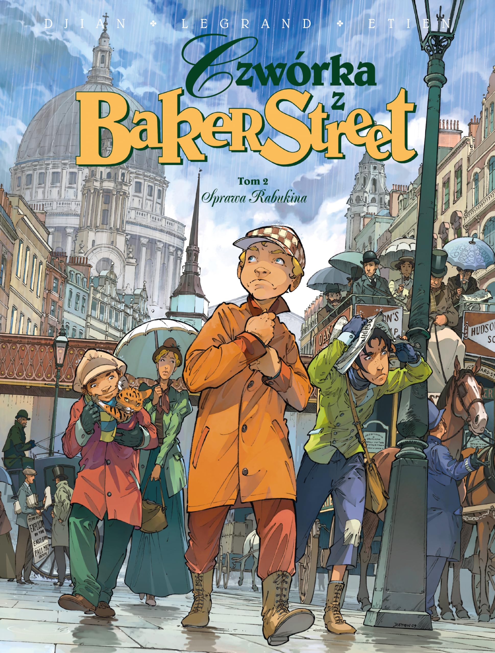 Czwórka z Baker Street Tom 2 Sprawa Rabukina Books