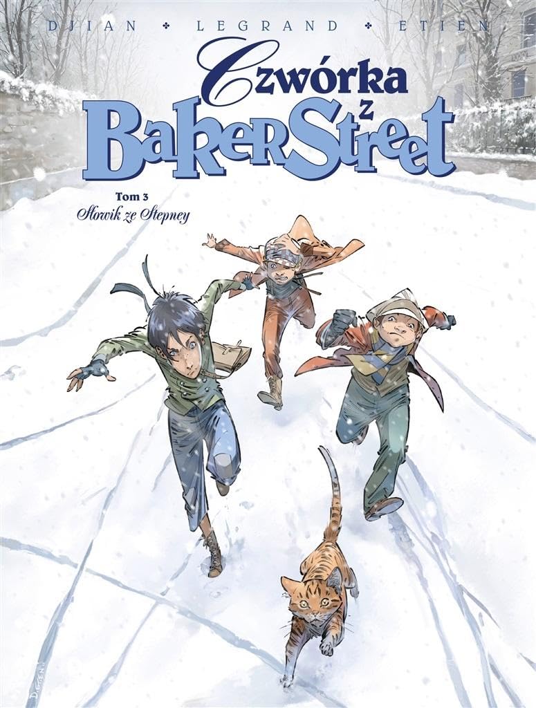 SĹowik ze Stepney. CzwĂlrka z Baker Street (Tom 3) - Jean-Blaise Djian, Olivier Legrand, David Etien Books