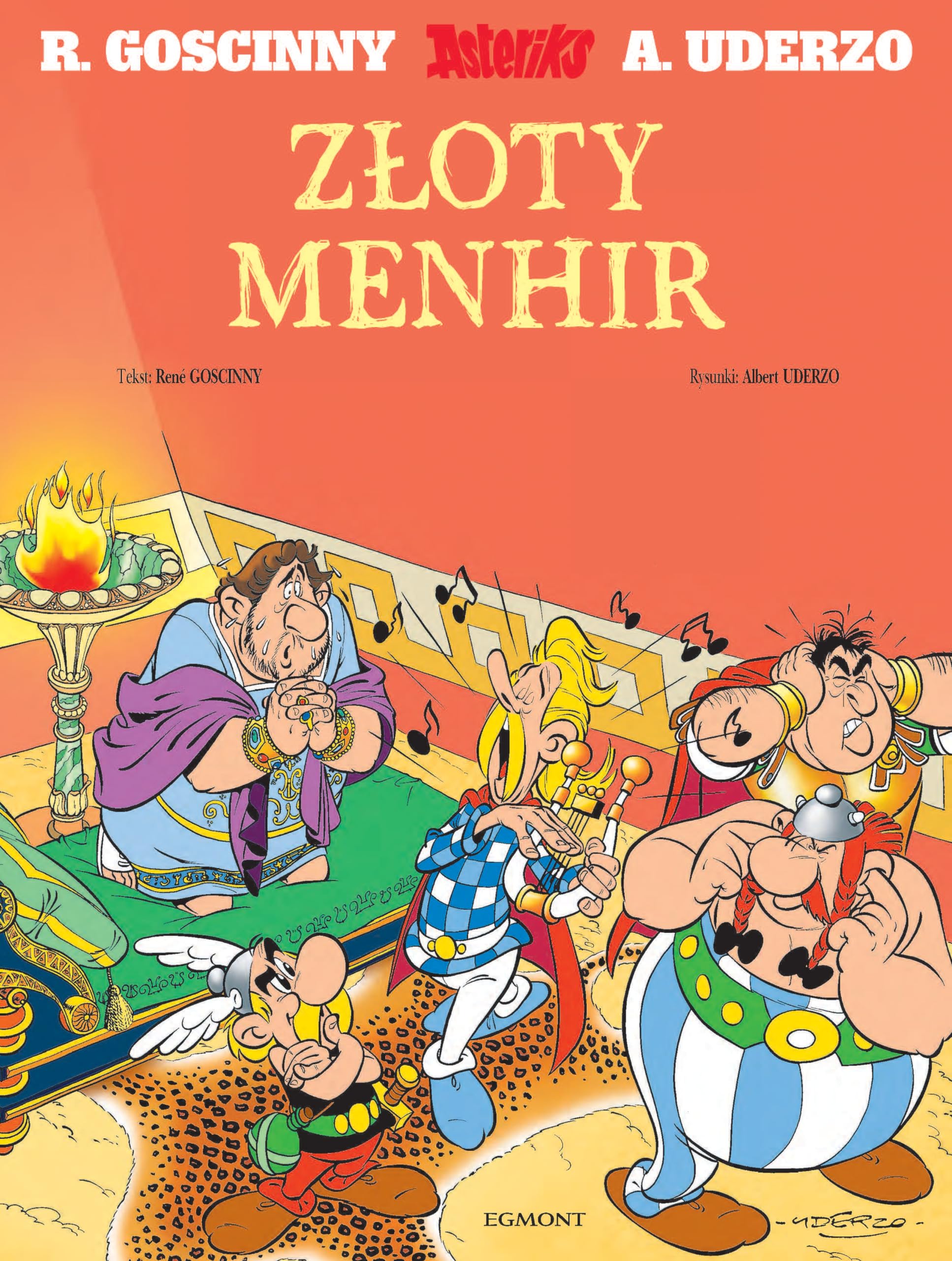 Asteriks ZĹoty Menhir Books