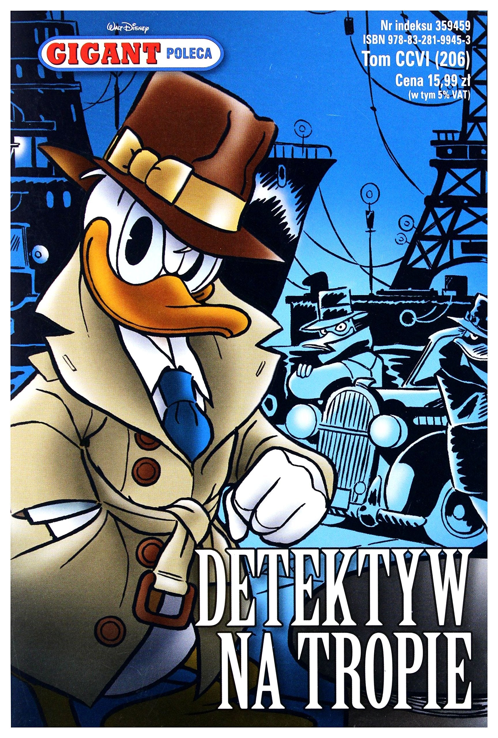 Gigant poleca (Tom 206) Detektyw na tropie Books